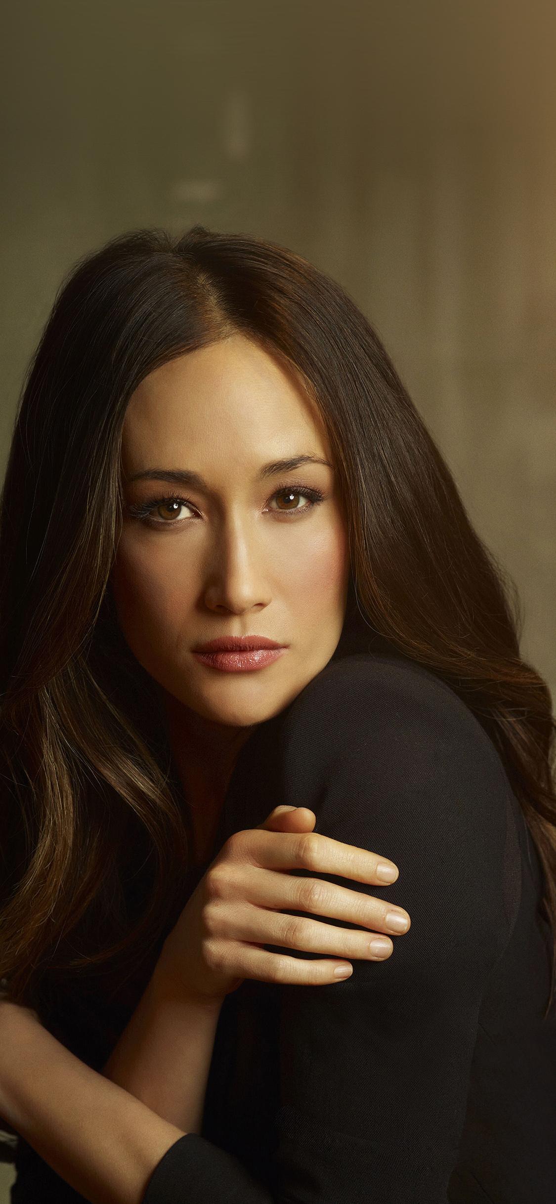 1125x2436 Maggie Q Film Actress