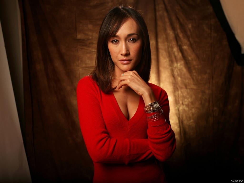 1024x768 Maggie Q desktop wallpaper free download in widescreen & HD
