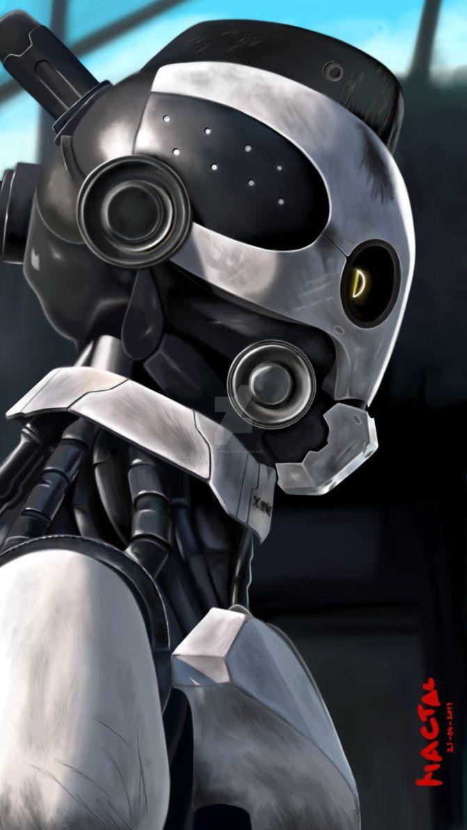 671x1191 Robot wallpaper. Android art, Game wallpaper iphone