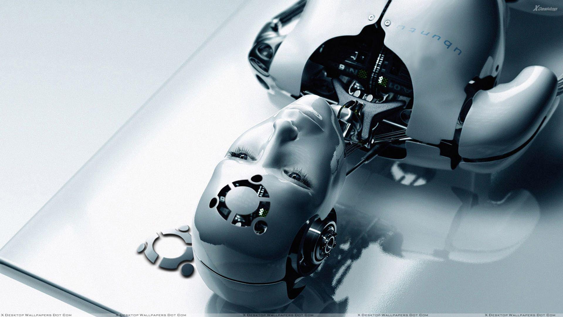 1920x1080 Robots Love Ubuntu Wallpaper