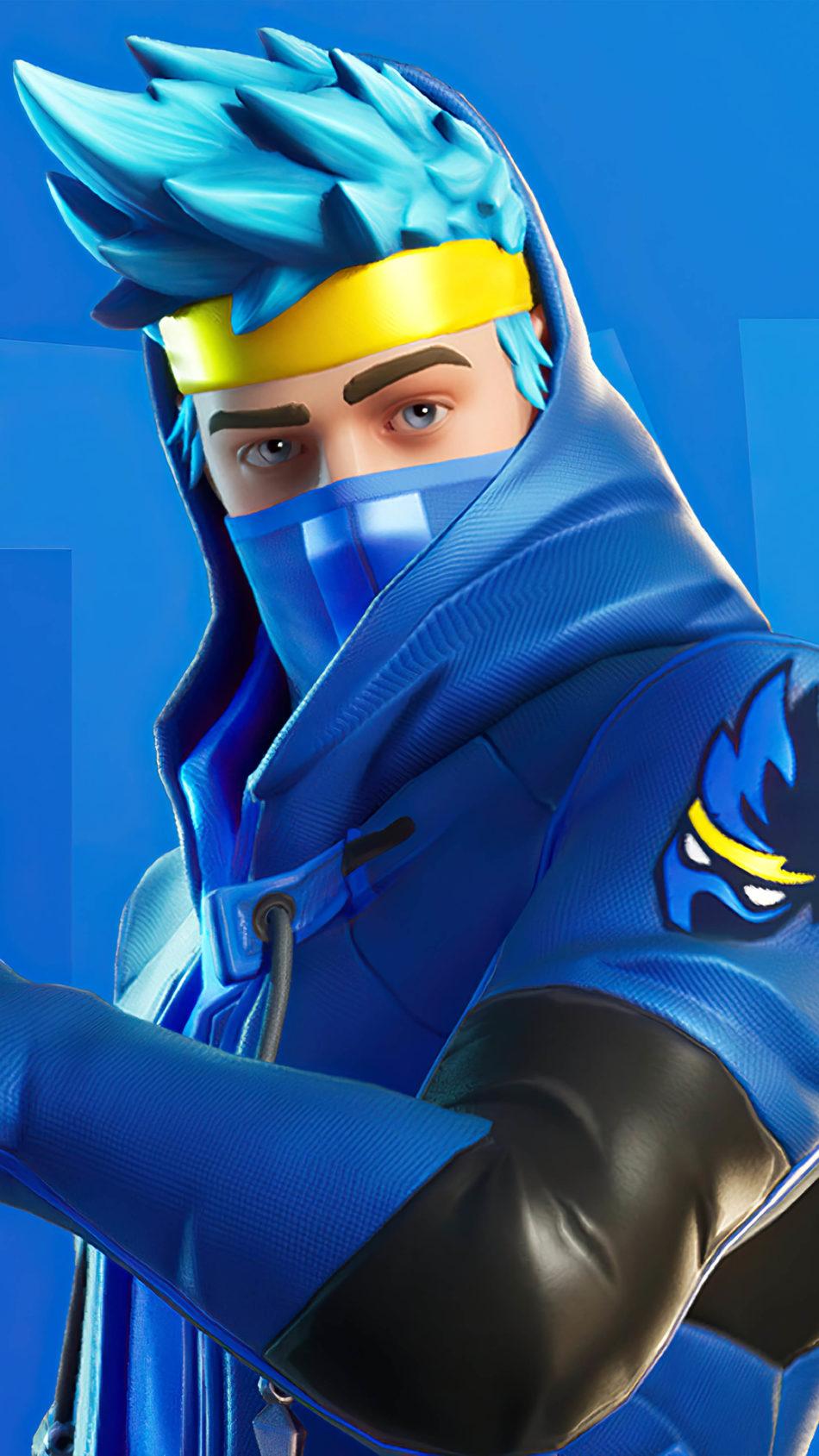950x1689 Ninja Fortnite Skin 4K Ultra HD Mobile Wallpaper