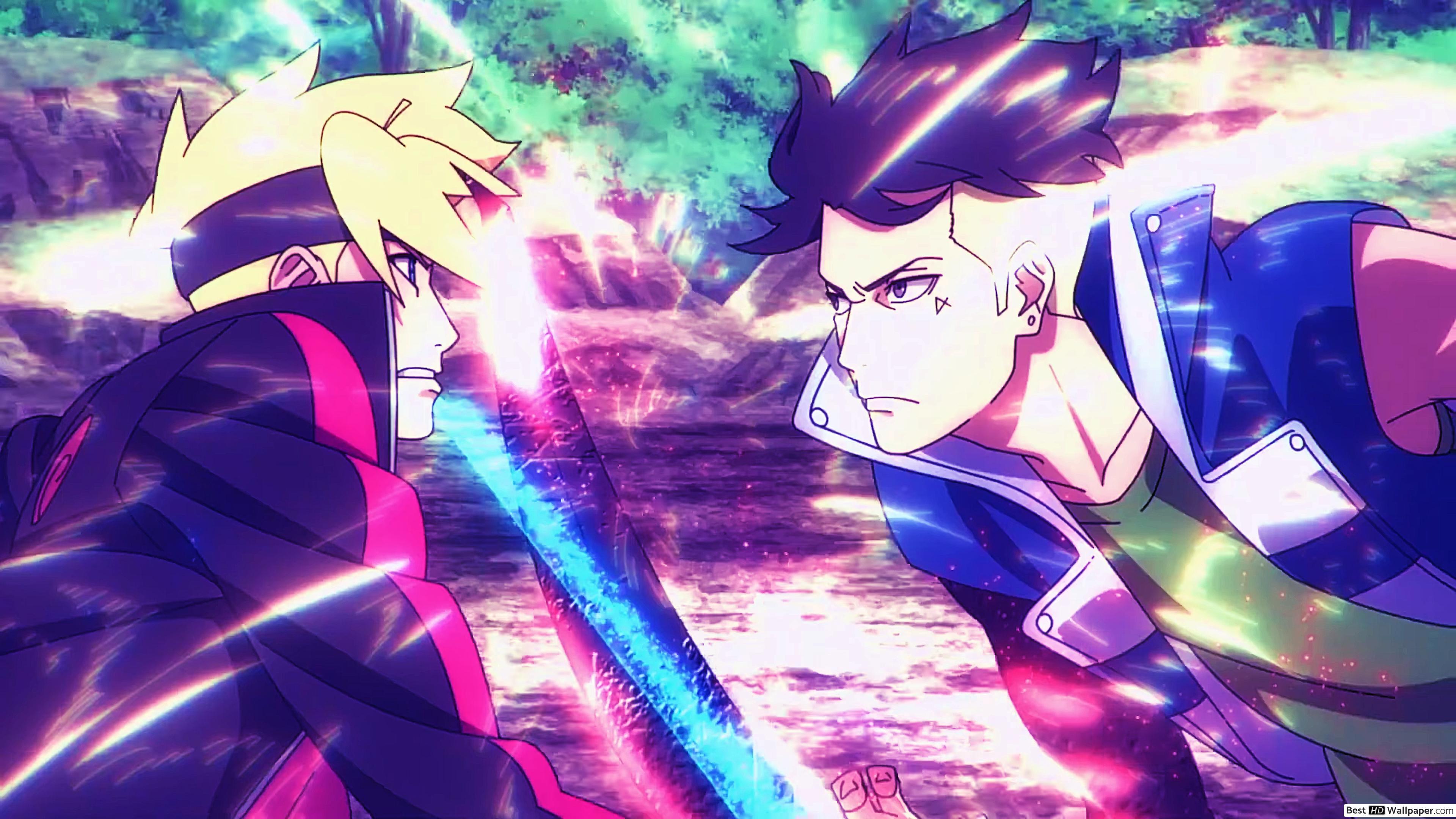 3840x2160 HD Boruto vs Kawaki HD wallpaper download