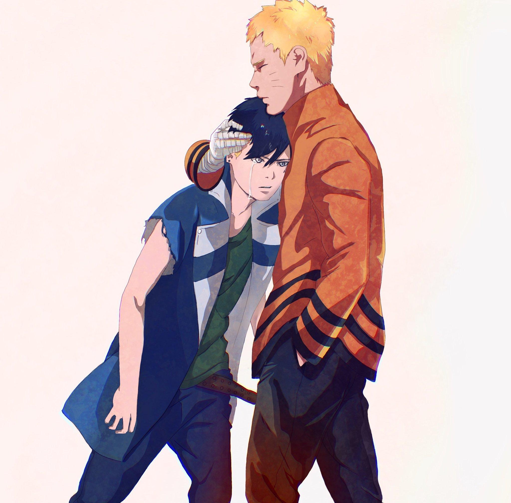 2048x2016 kawaki and naruto club Wallpaper