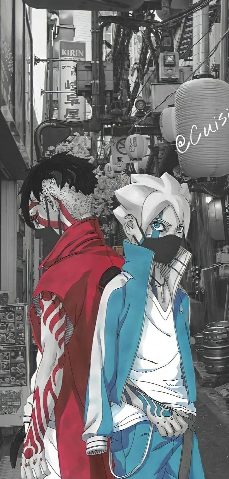 759x1583 Boruto and kawaki wallpaper. I didn't make it: Boruto