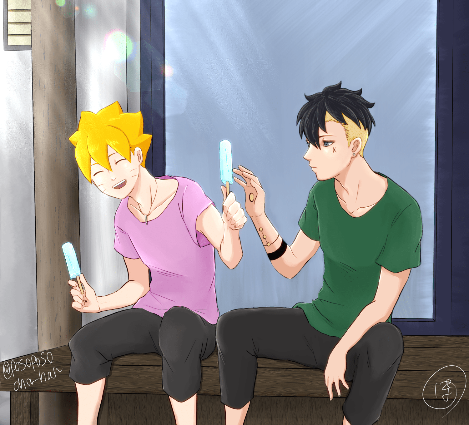 1500x1361 kawaki and boruto club Wallpaper