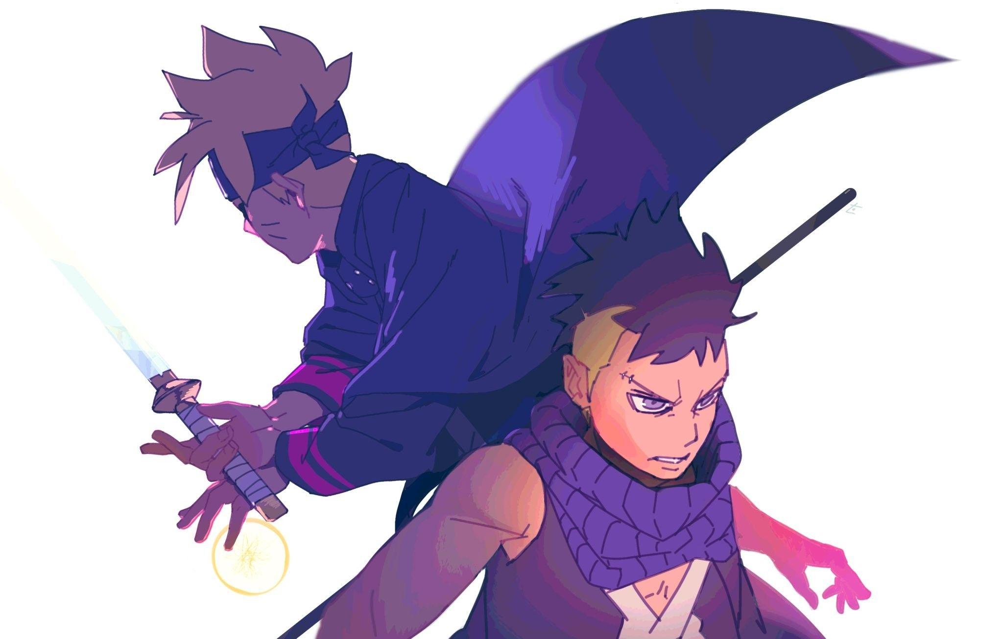2048x1306 Save & Follow. Boruto Uzumaki • Kawaki • Boruto: Naruto Next Generations. Uzumaki boruto, Boruto characters, Wallpaper naruto shippuden
