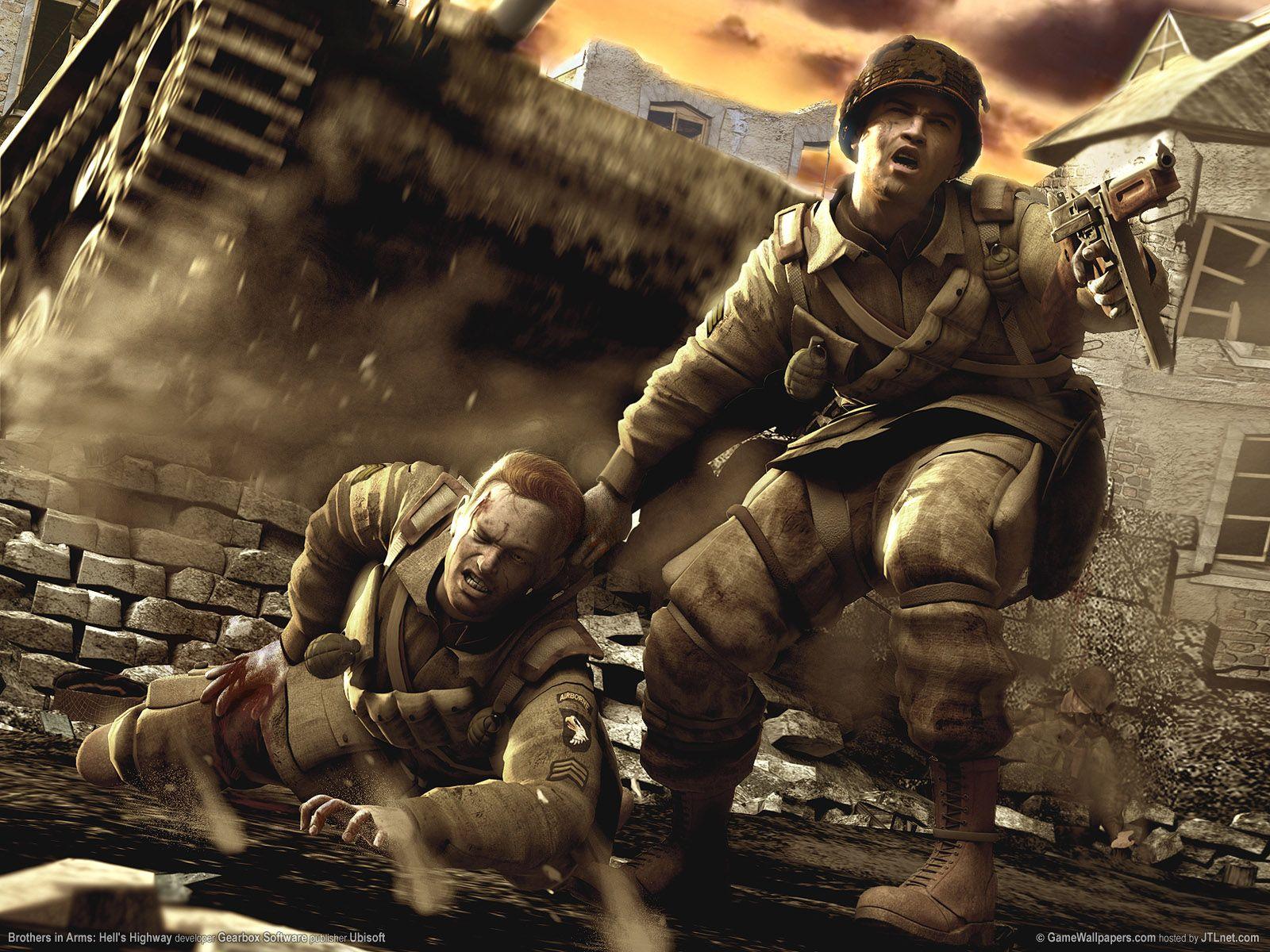 1600x1200 Brothers In Arms Wallpaper