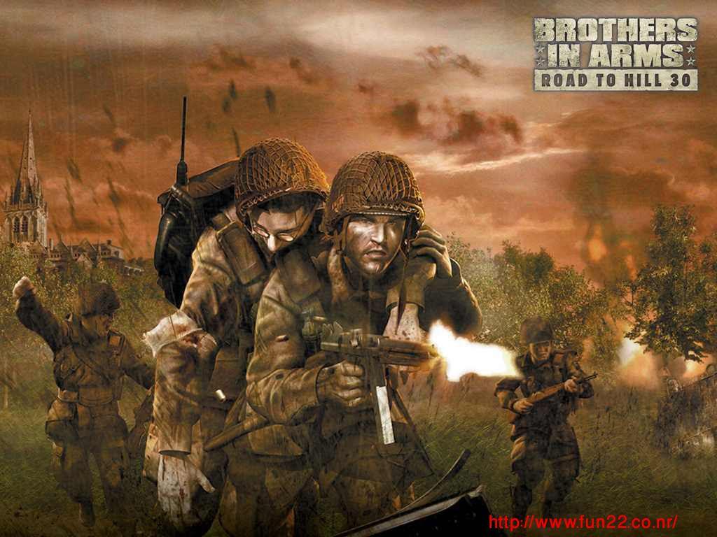 1024x768 Brothers In Arms Wallpaper