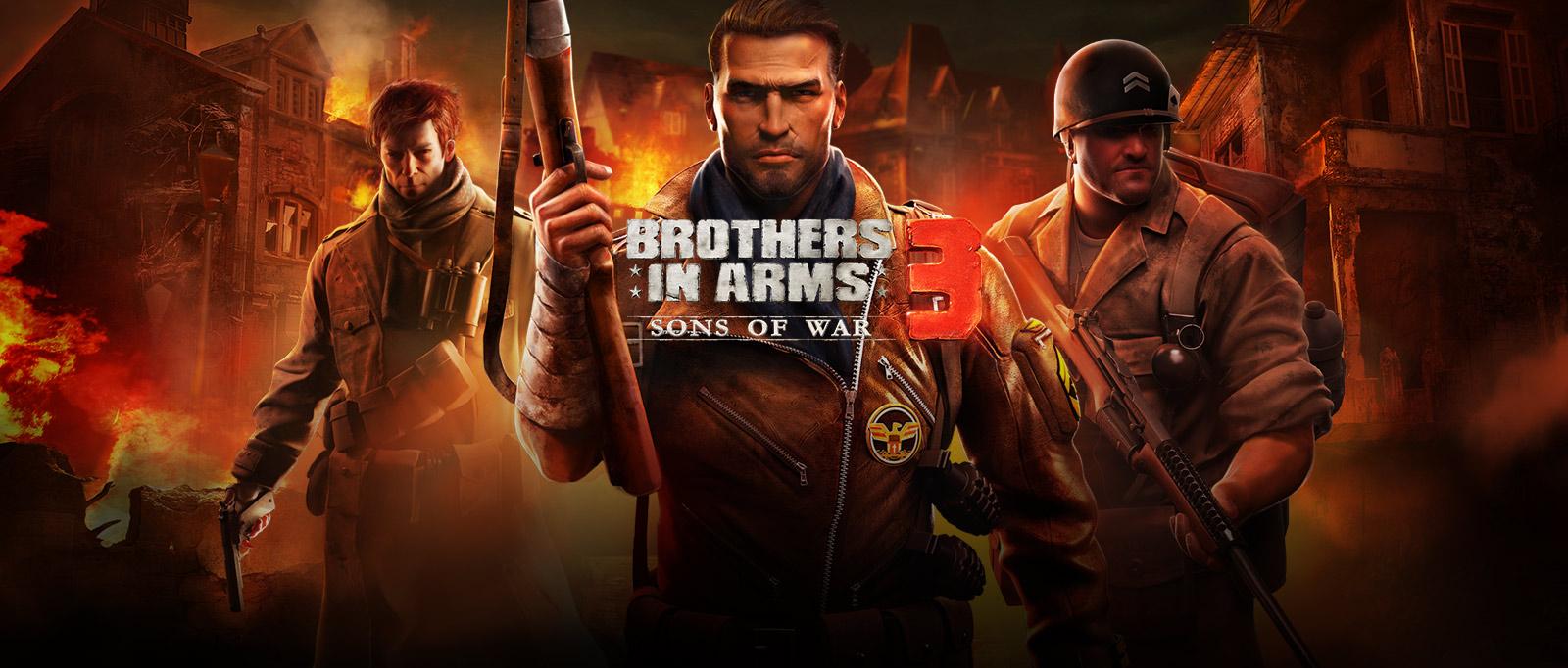 1600x682 Gameloft. Brothers in Arms® 3