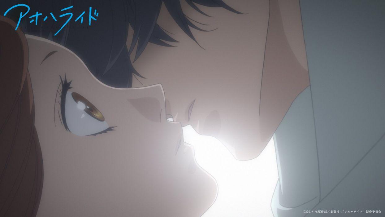 1244x700 Ao Haru Ride Yoshioka Futaba Mabuchi Kou wallpaperx1080