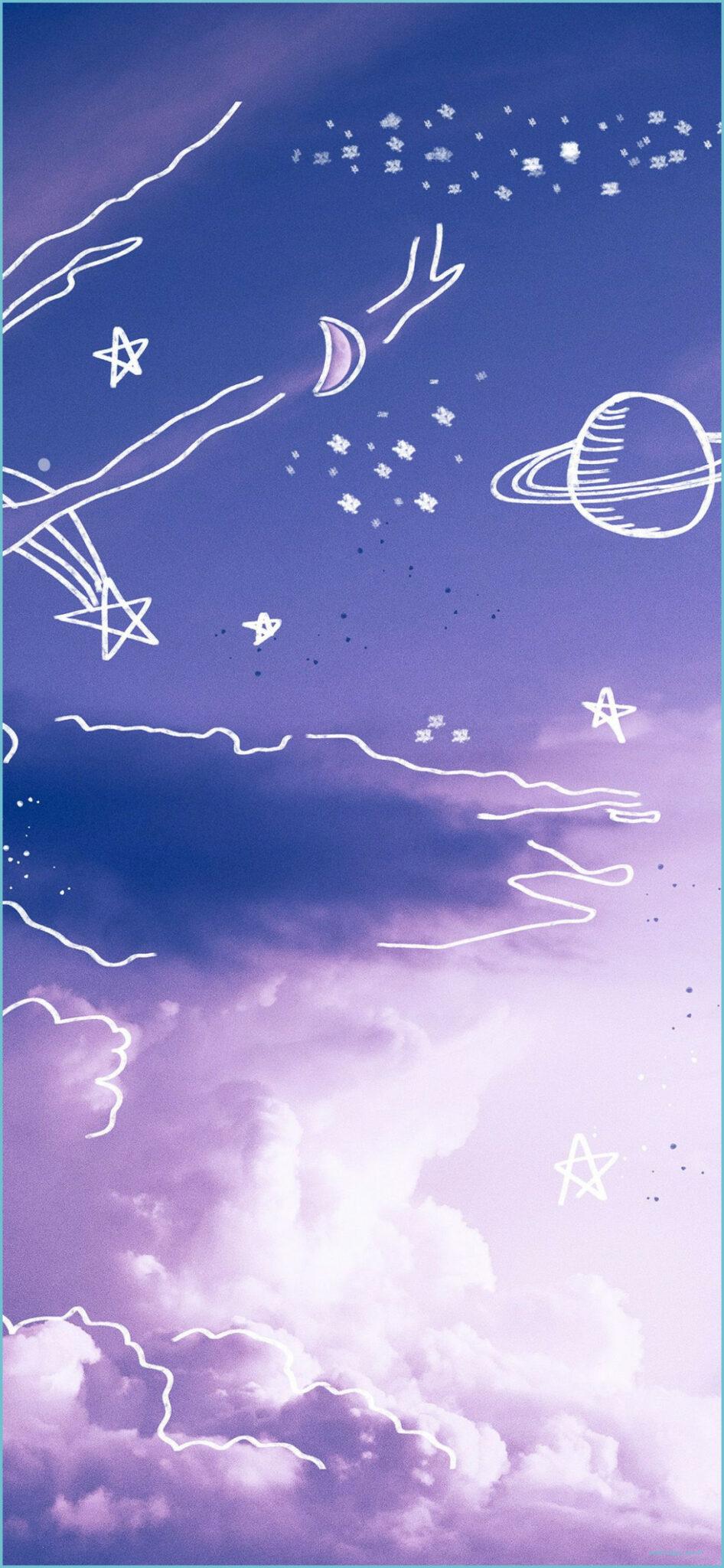 946x2048 Purple Sky Vsco Aesthetic iPhone HD Purple Wallpaper iPhone, Sky Wallpaper iPhone HD