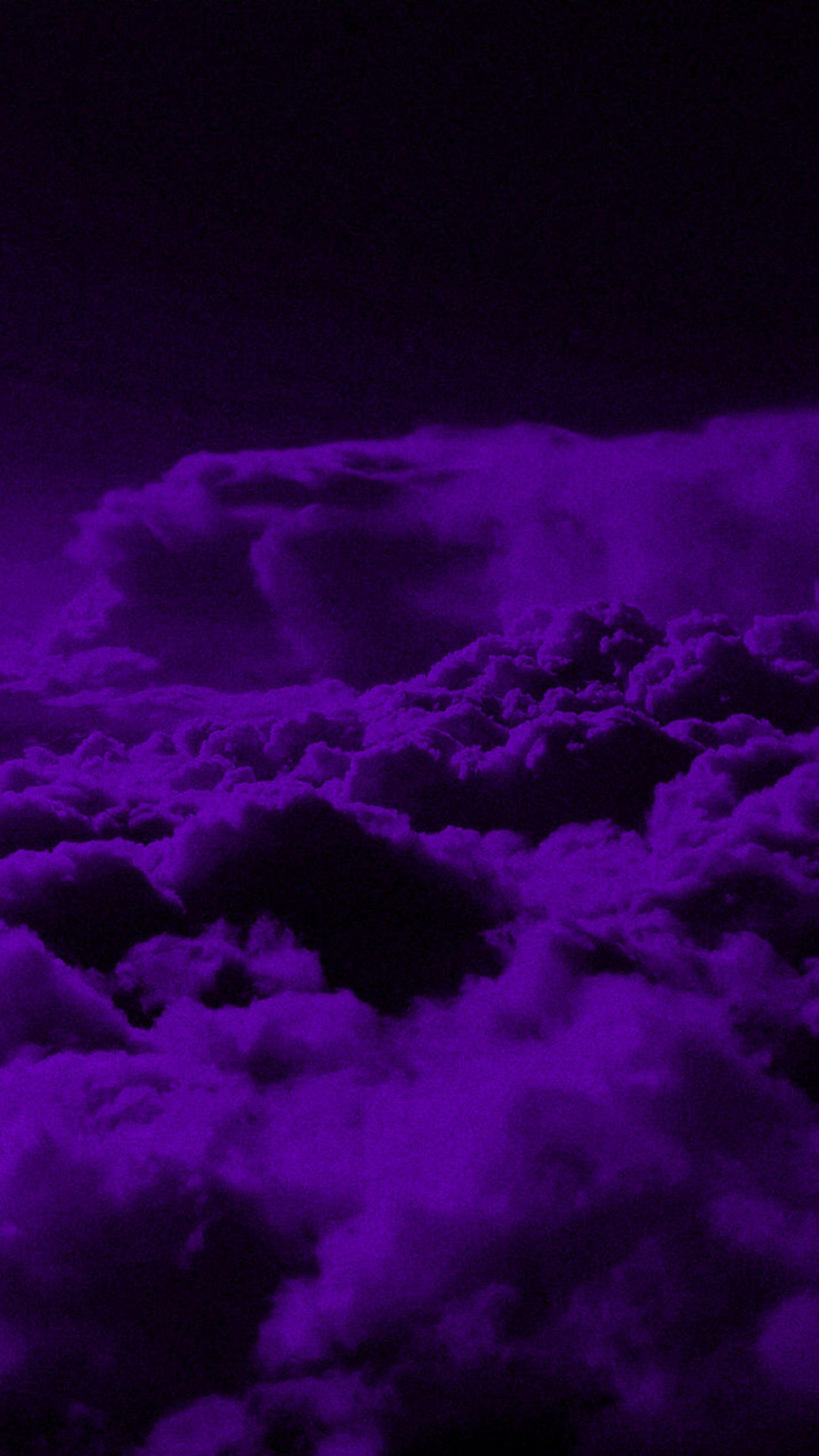 1948x3465 Dark Purple Clouds Purple Sky Aesthetic Wallpaper