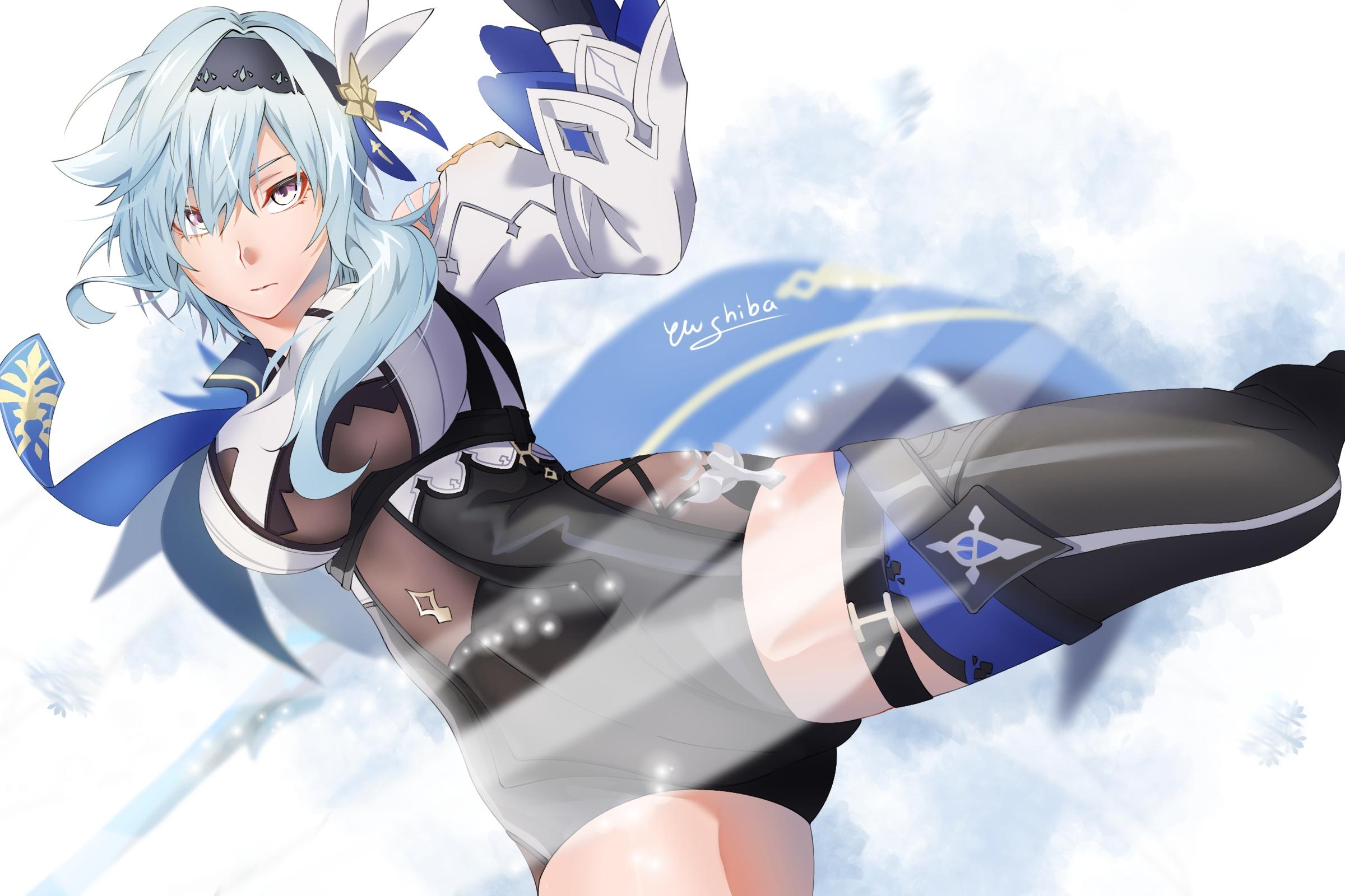 2400x1600 Eula Impact Wallpaper Anime Image Board