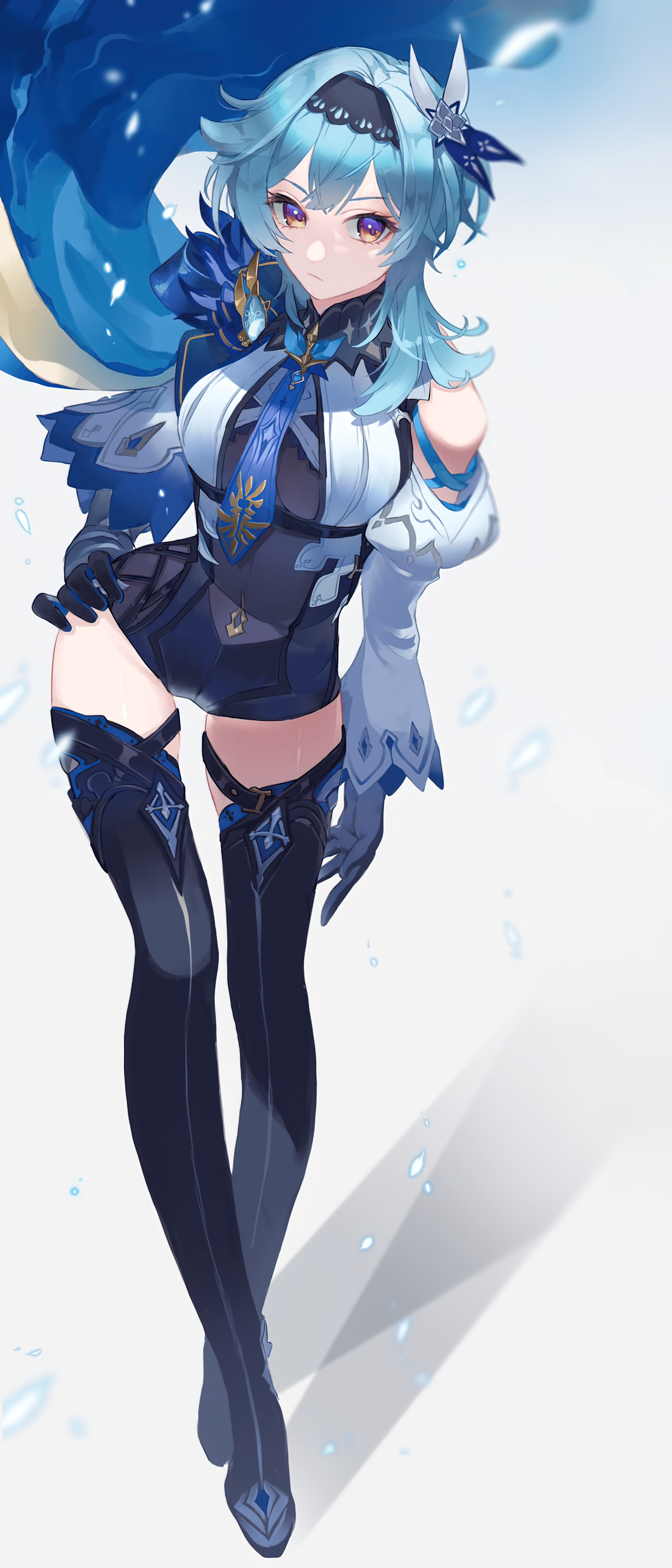 2880x6720 2880×6720 Eula (Genshin Impact)