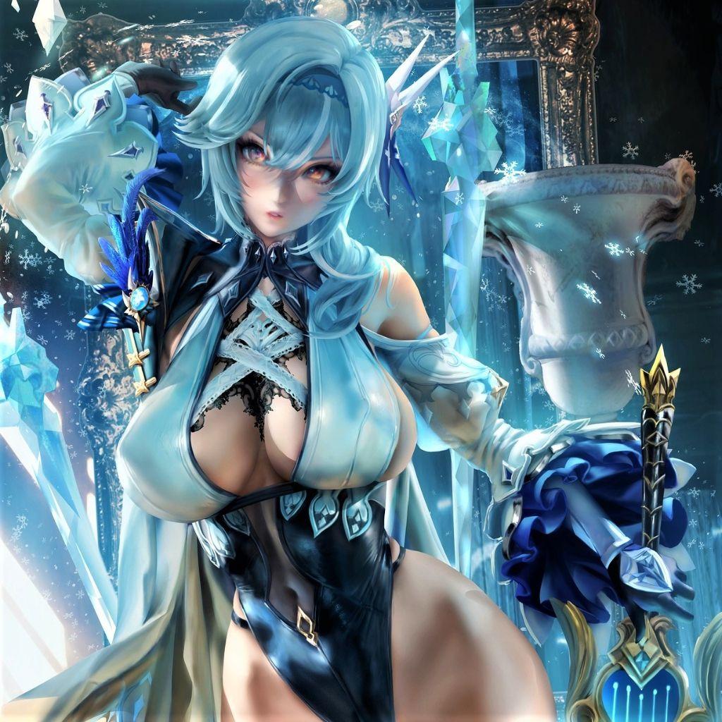 1024x1024 Eula Genshin Impact / X Ray NSFW Live Wallpaper [DOWNLOAD FREE]
