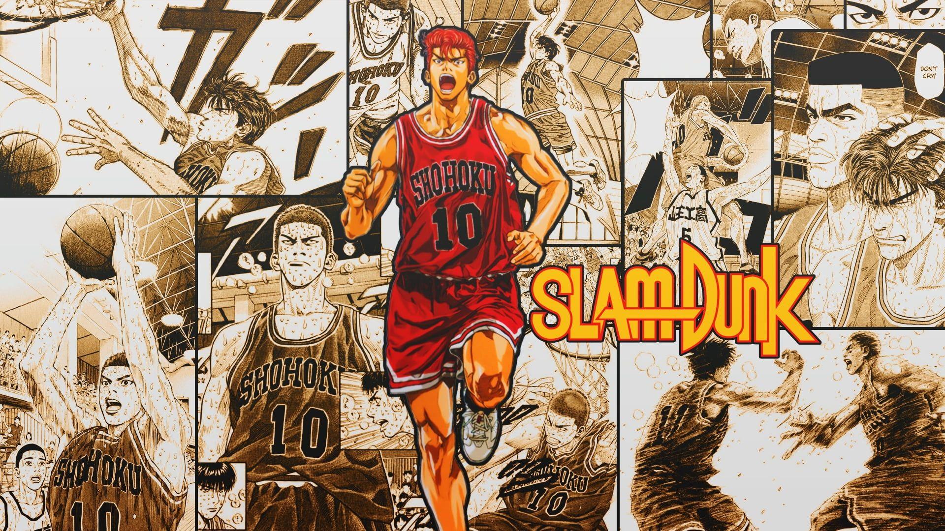 1920x1080 Anime Slam Dunk Hanamichi Sakuragi P #wallpaper #hdwallpaper #desktop. Slam dunk, Slam dunk manga, HD wallpaper