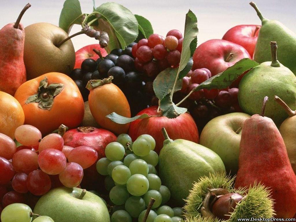 1024x768 Desktop Wallpaper Other Background Mixed Fruits