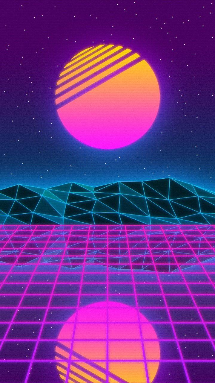 720x1280 Virtual Reality. Vaporwave Wallpaper, Retro Futurism, Retro Waves