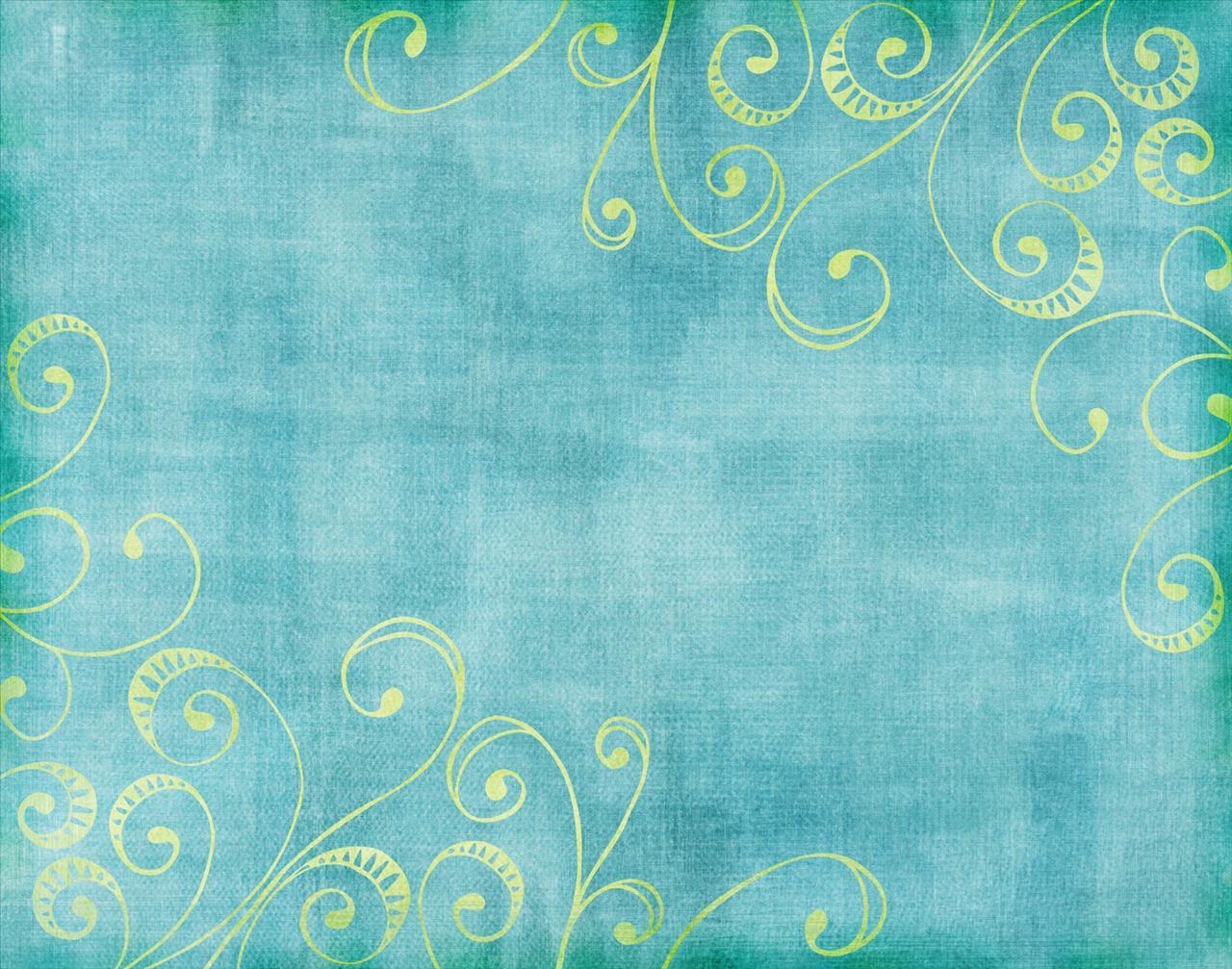 1280x1007 Aqua and Gold Wallpaper