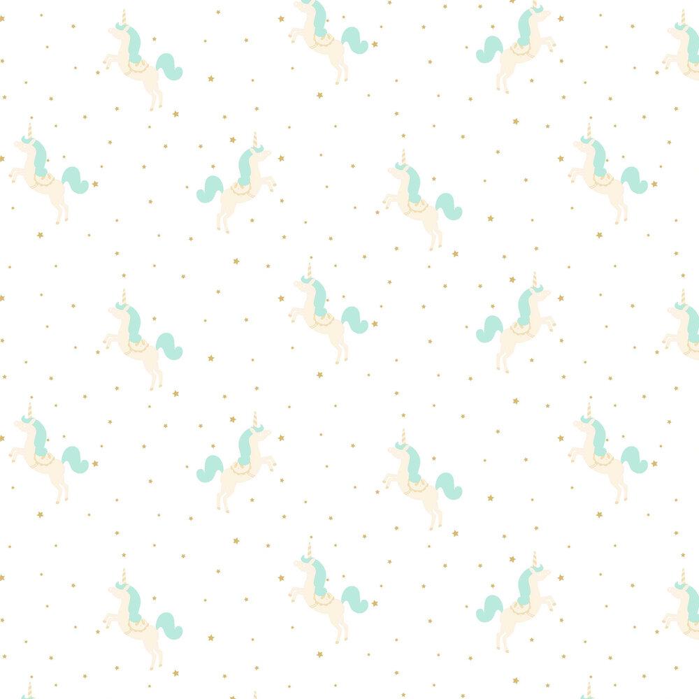 1000x1000 Princess Unicorns by Caselio and Gold : Wallpaper Direct
