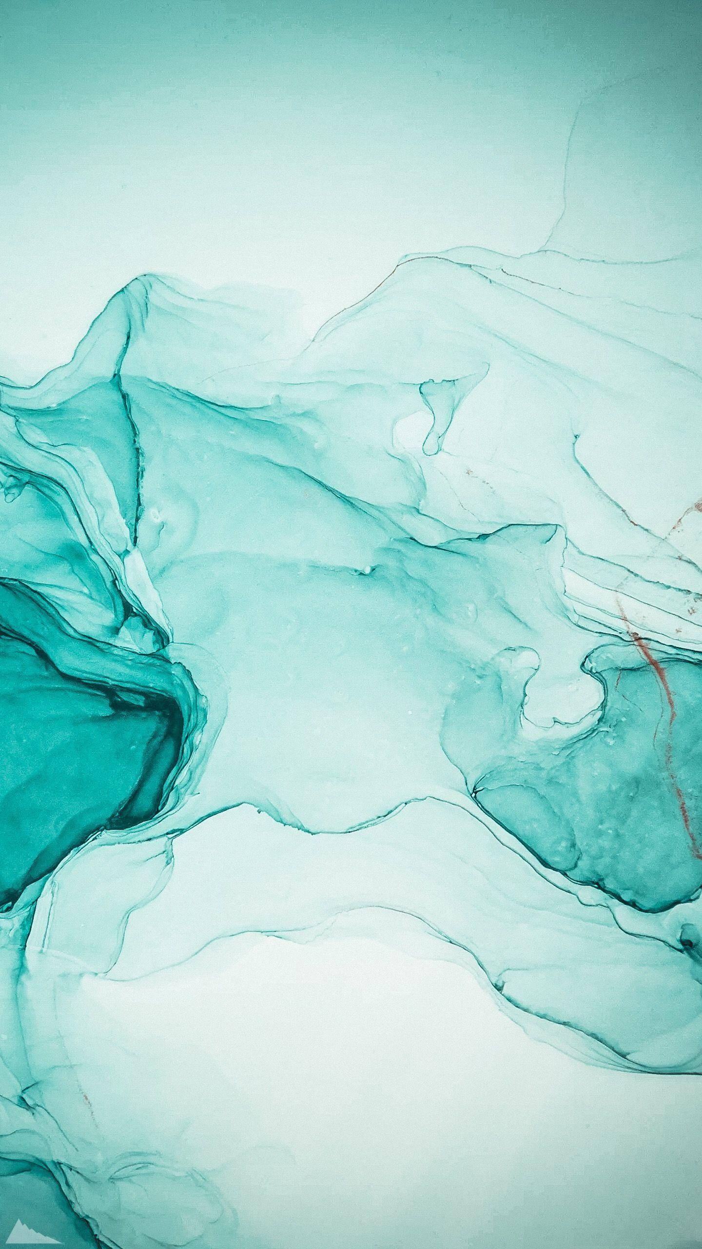 1440x2560 Marble Aqua Wallpaper iPhone