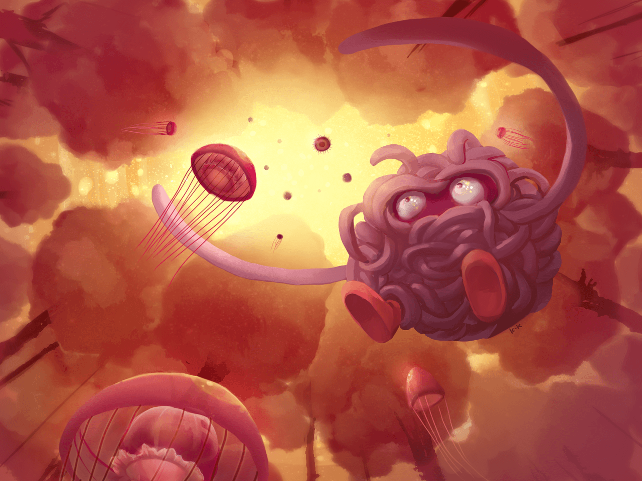 1280x960 Tangela HD Wallpaper