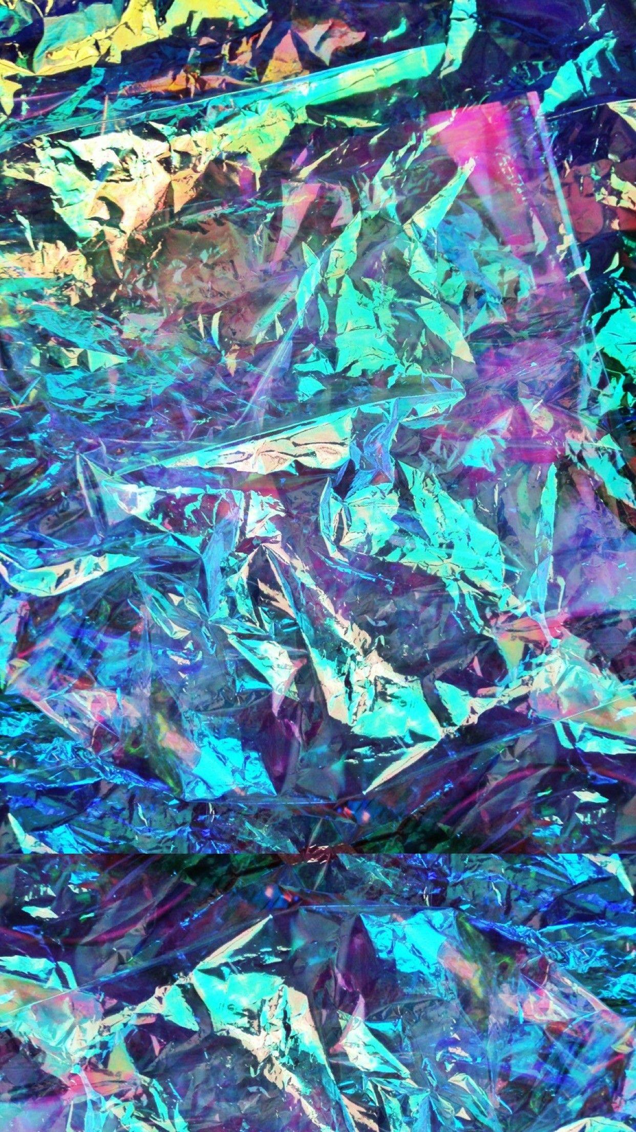 1242x2208 Holographic iPhone Wallpaper