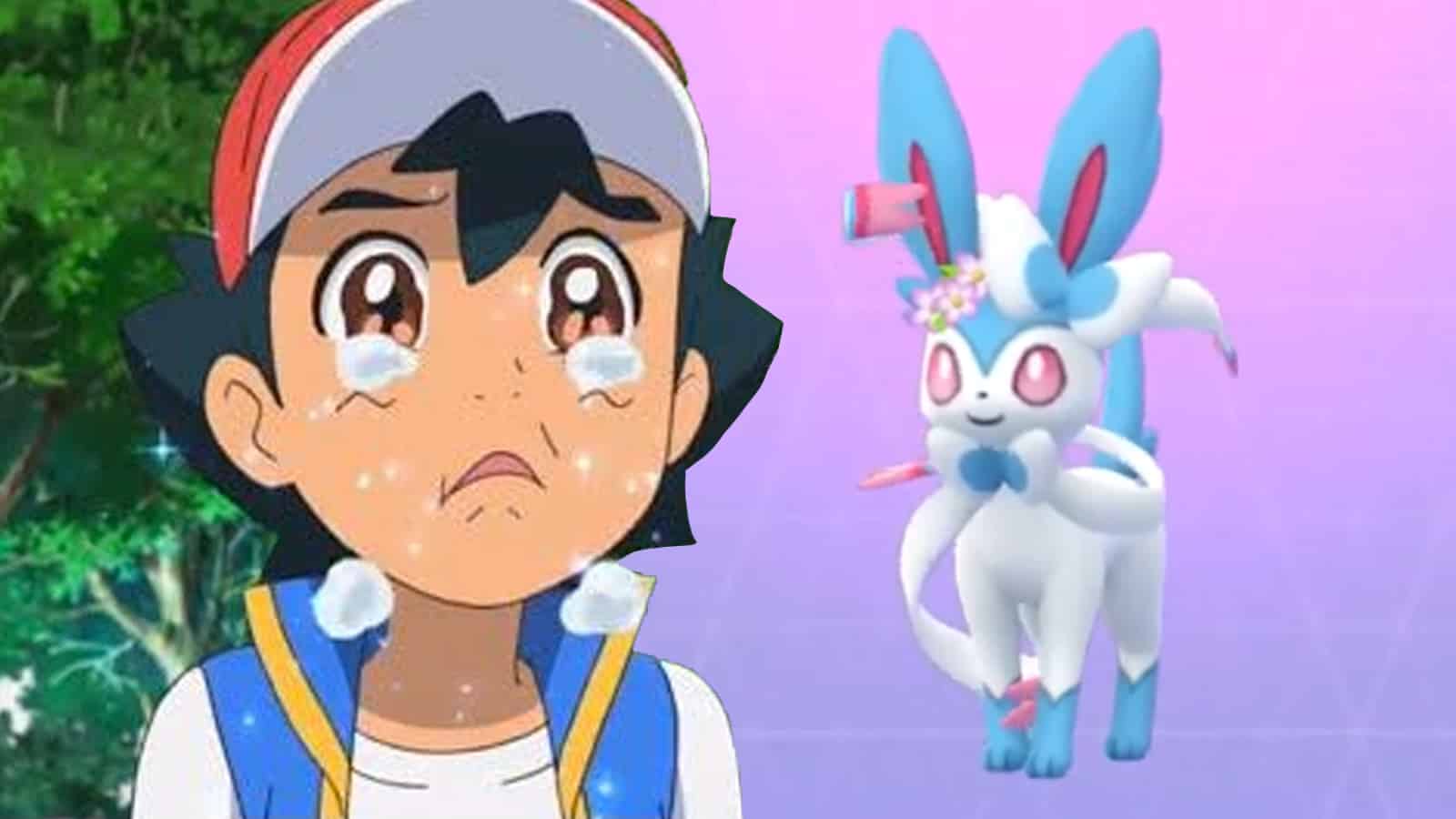 1600x900 Pokemon trainer “distraught” after Shiny Flower Crown Sylveon evolution ends in disaster
