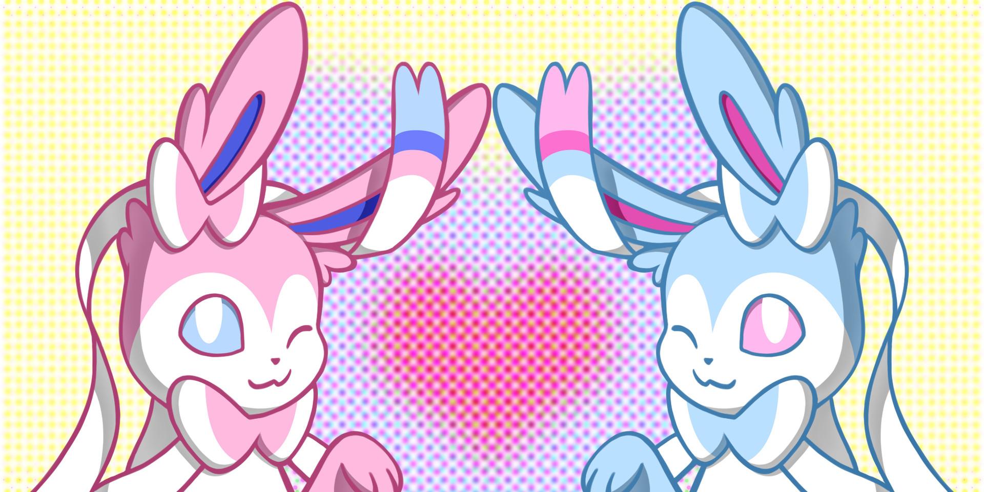 1920x960 Nincat Art x Shiny Sylveon