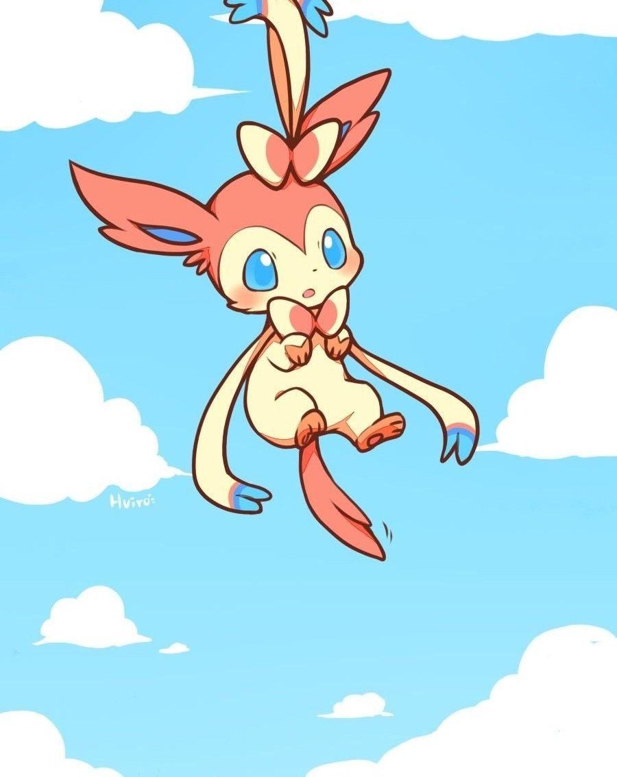 900x1134 Sylveon And Eevee Wallpaper