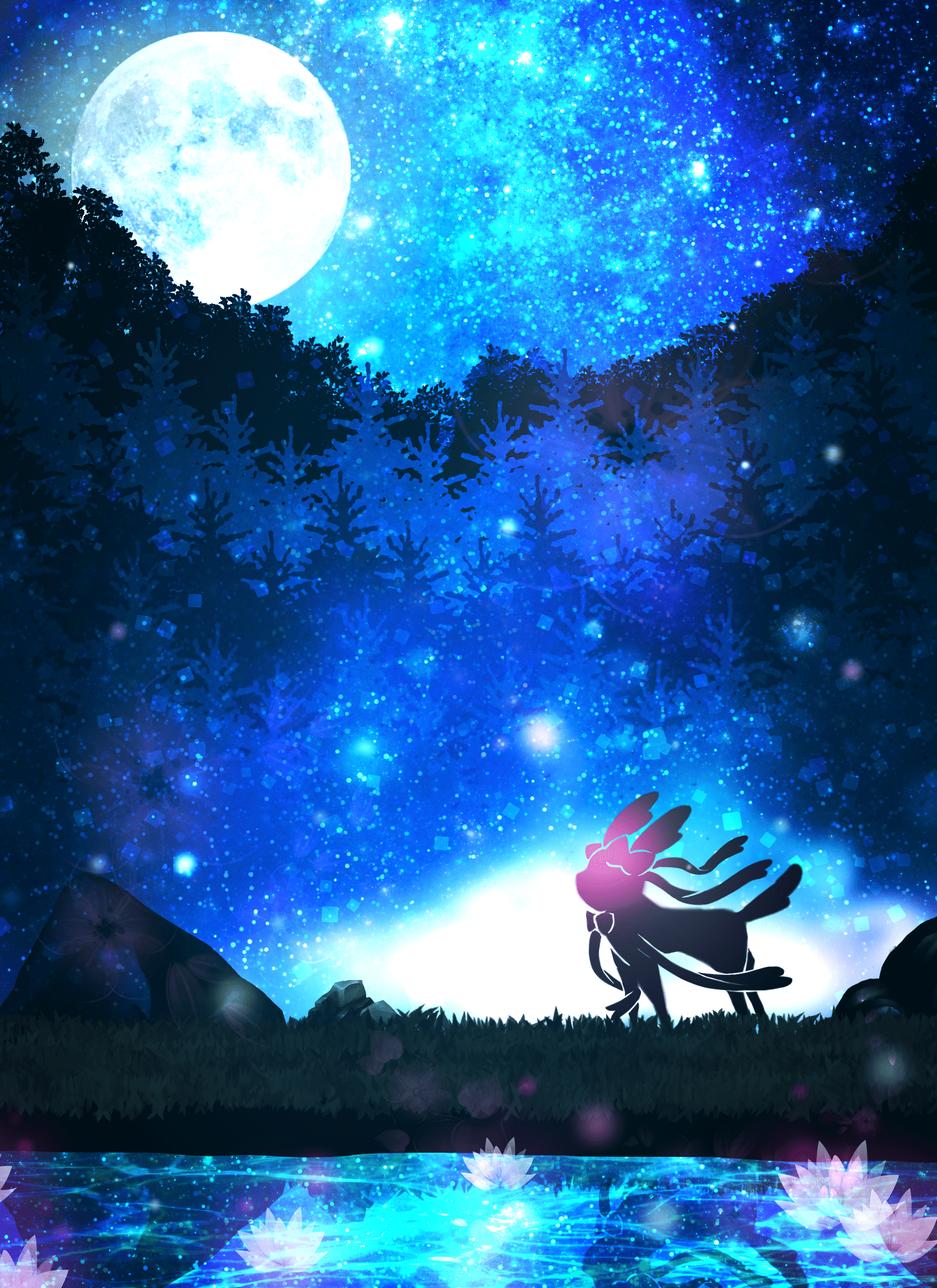 1600x2200 Pokemon Wallpaper Sylveon HD Wallpaper