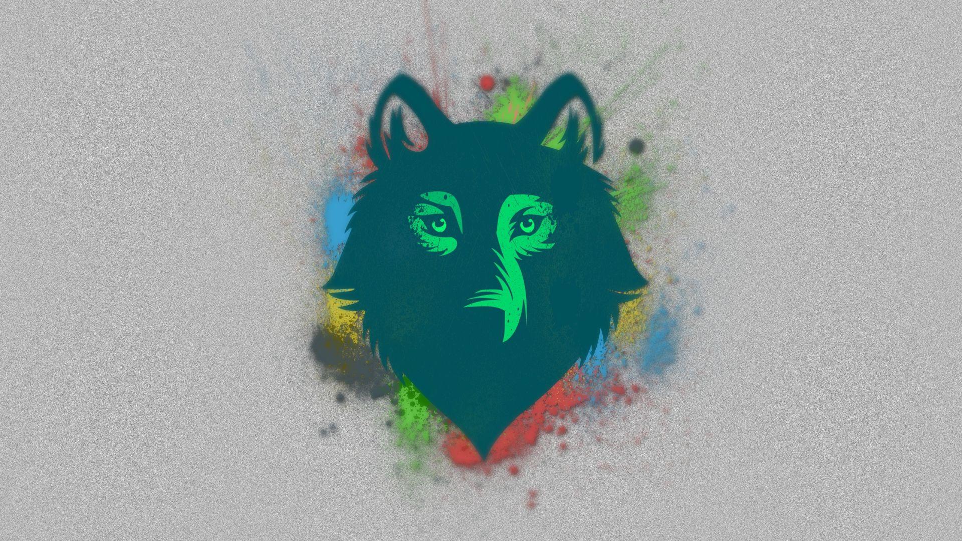 1920x1080 Wolf Drawing Wallpaper.com. Free for personal use