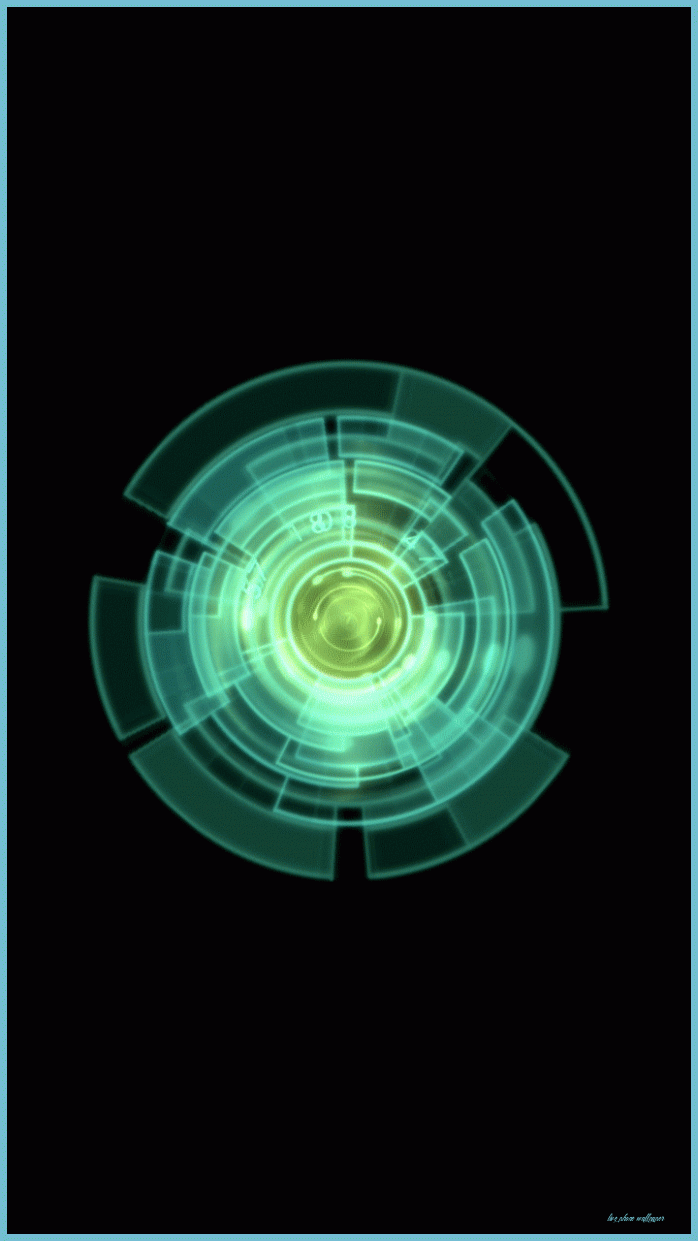 698x1241 Futuristic Hologram Live Wallpaper [iPhone Android] Live Phone Wallpaper