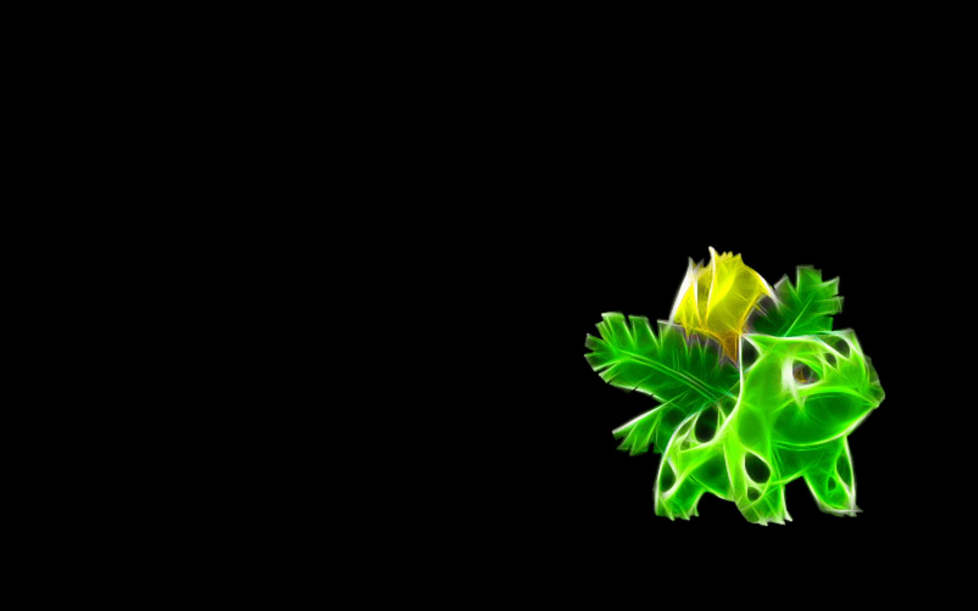 1920x1200 pokemon, Ivysaur, Black, Background Wallpaper HD / Desktop and Mobile Background