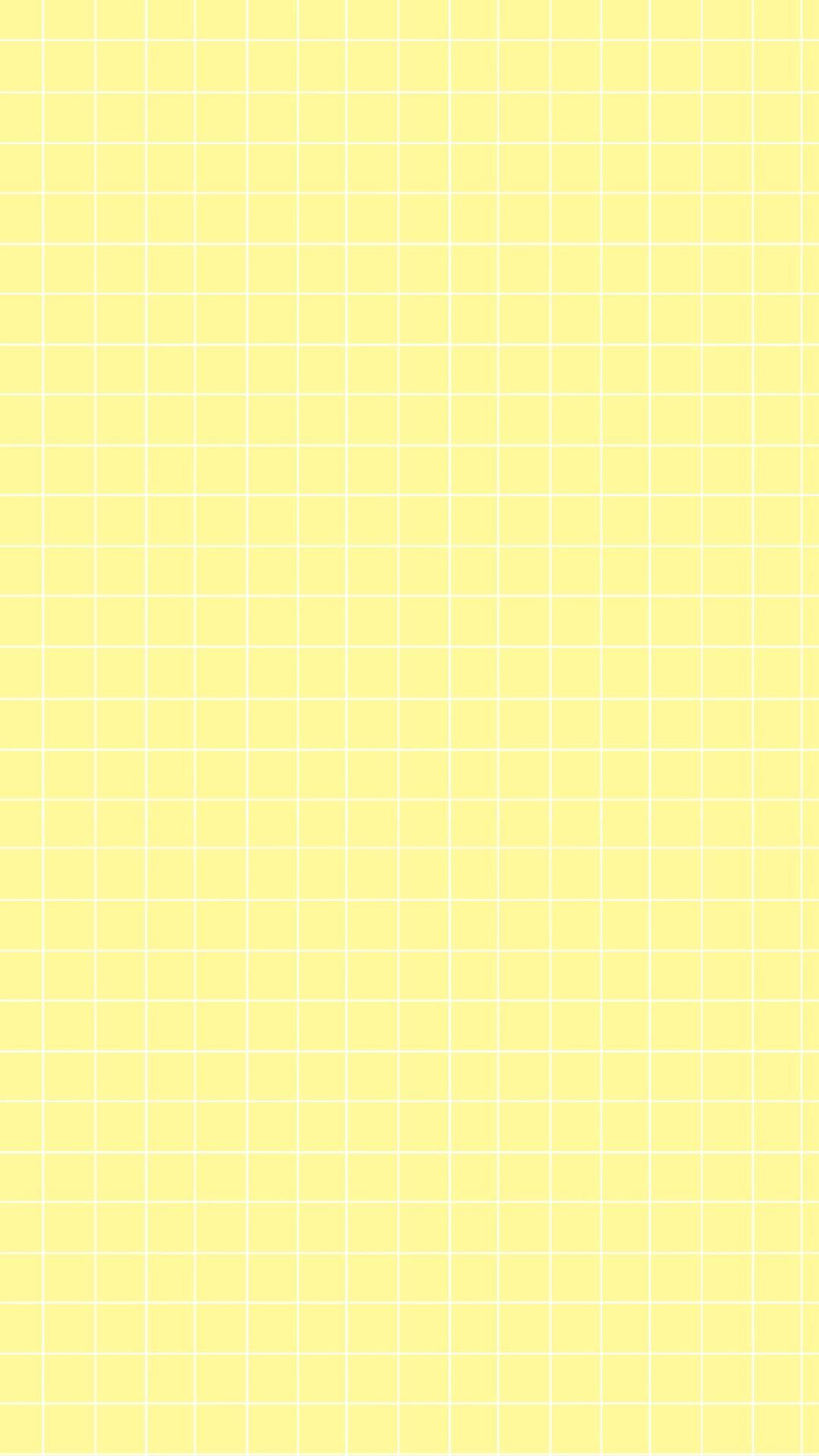1080x1920 Yellow grid background. Yellow aesthetic pastel, Pastel background, Yellow aesthetic