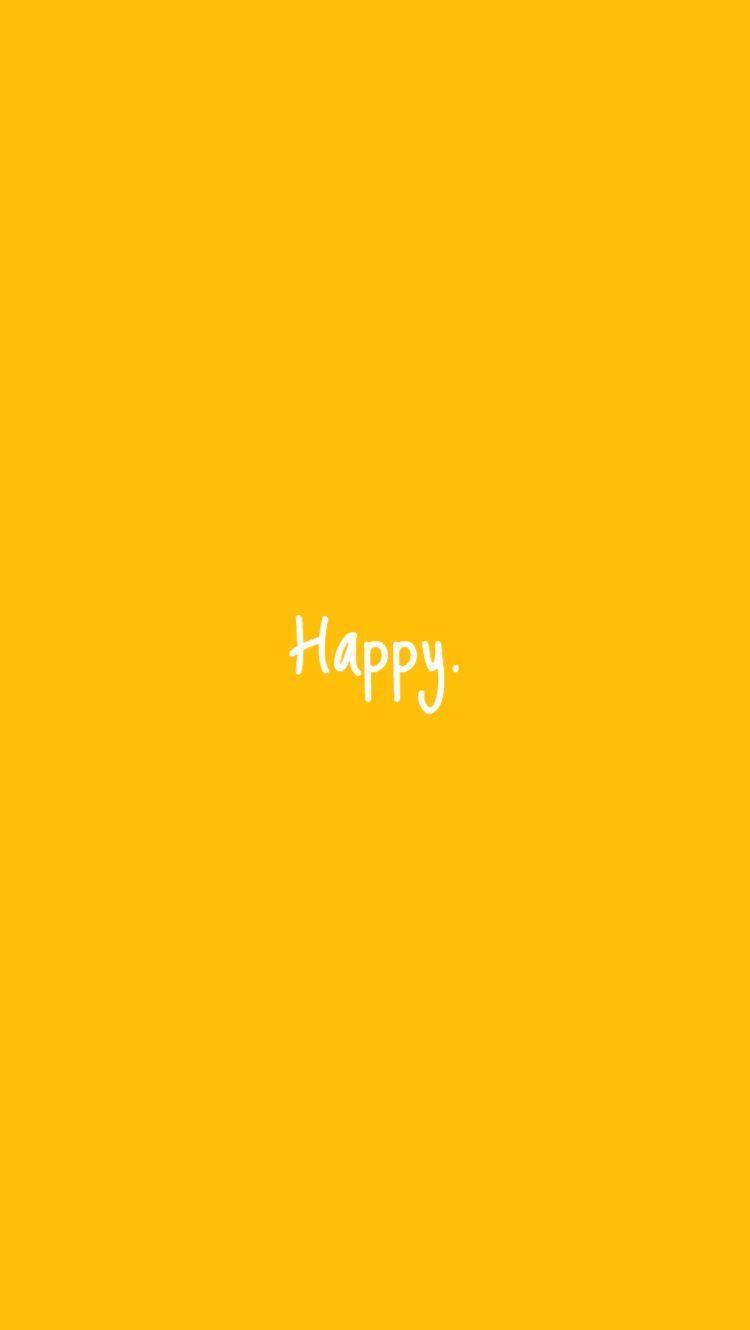 750x1330 Yellow Aesthetic Wallpaper