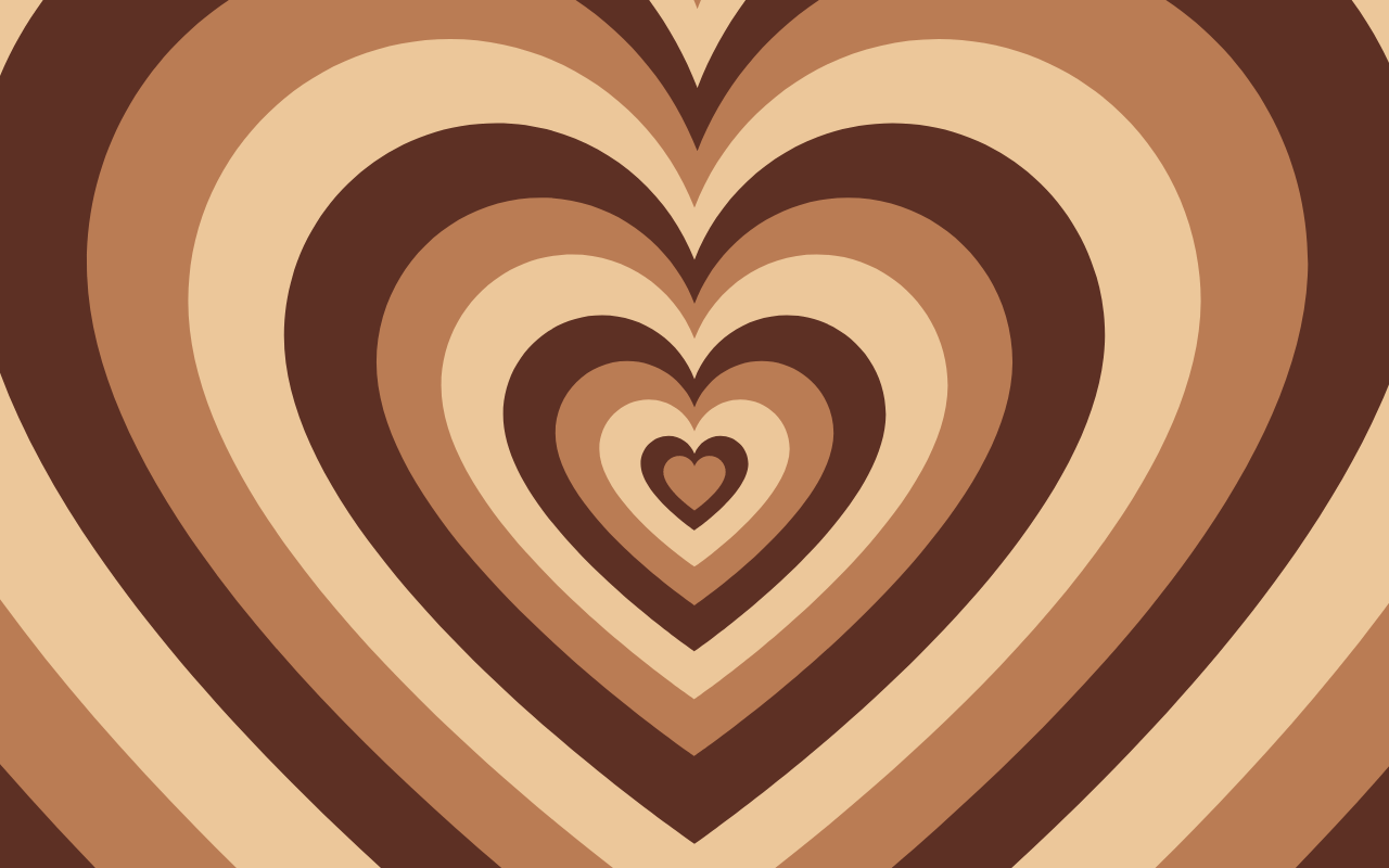 1280x800 high quality brown heart laptop background