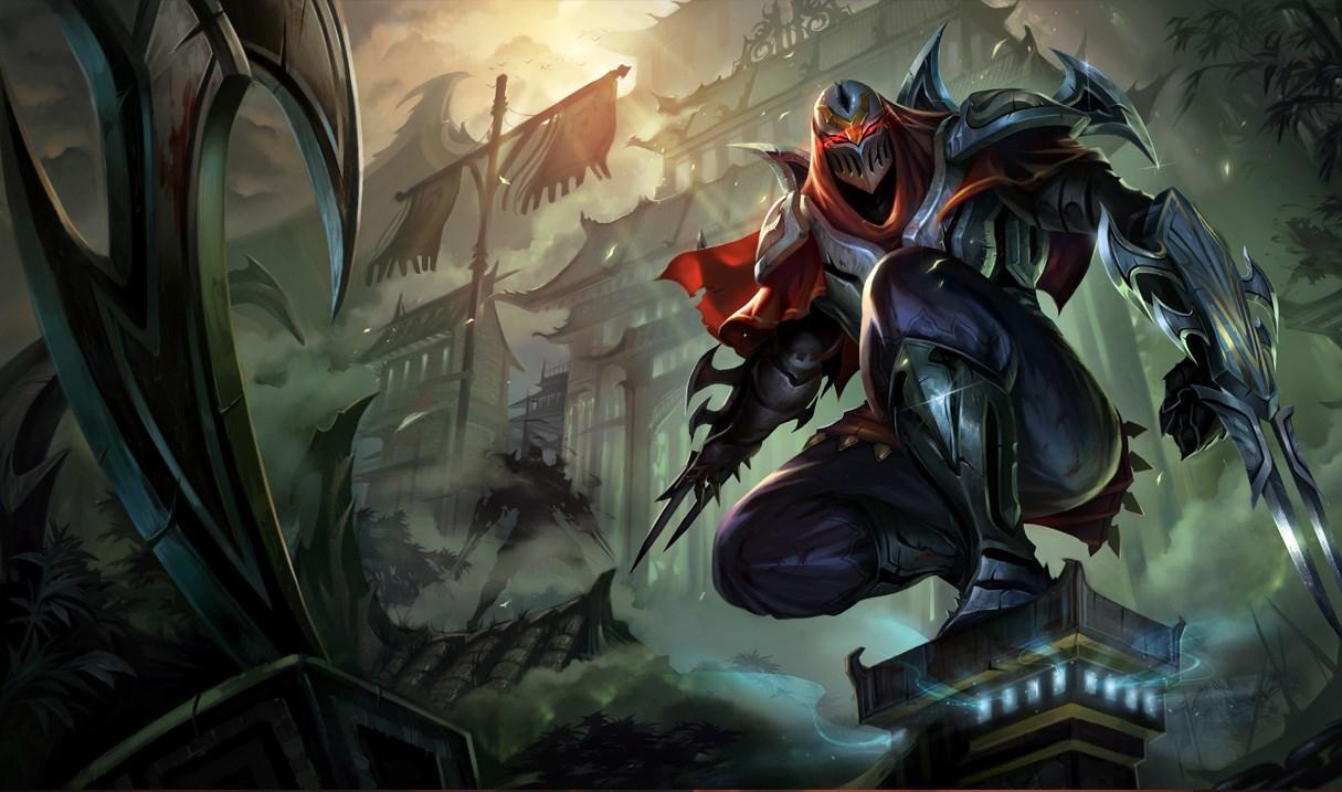 1215x717 Zed LoL Cosmetics. League Of Legends