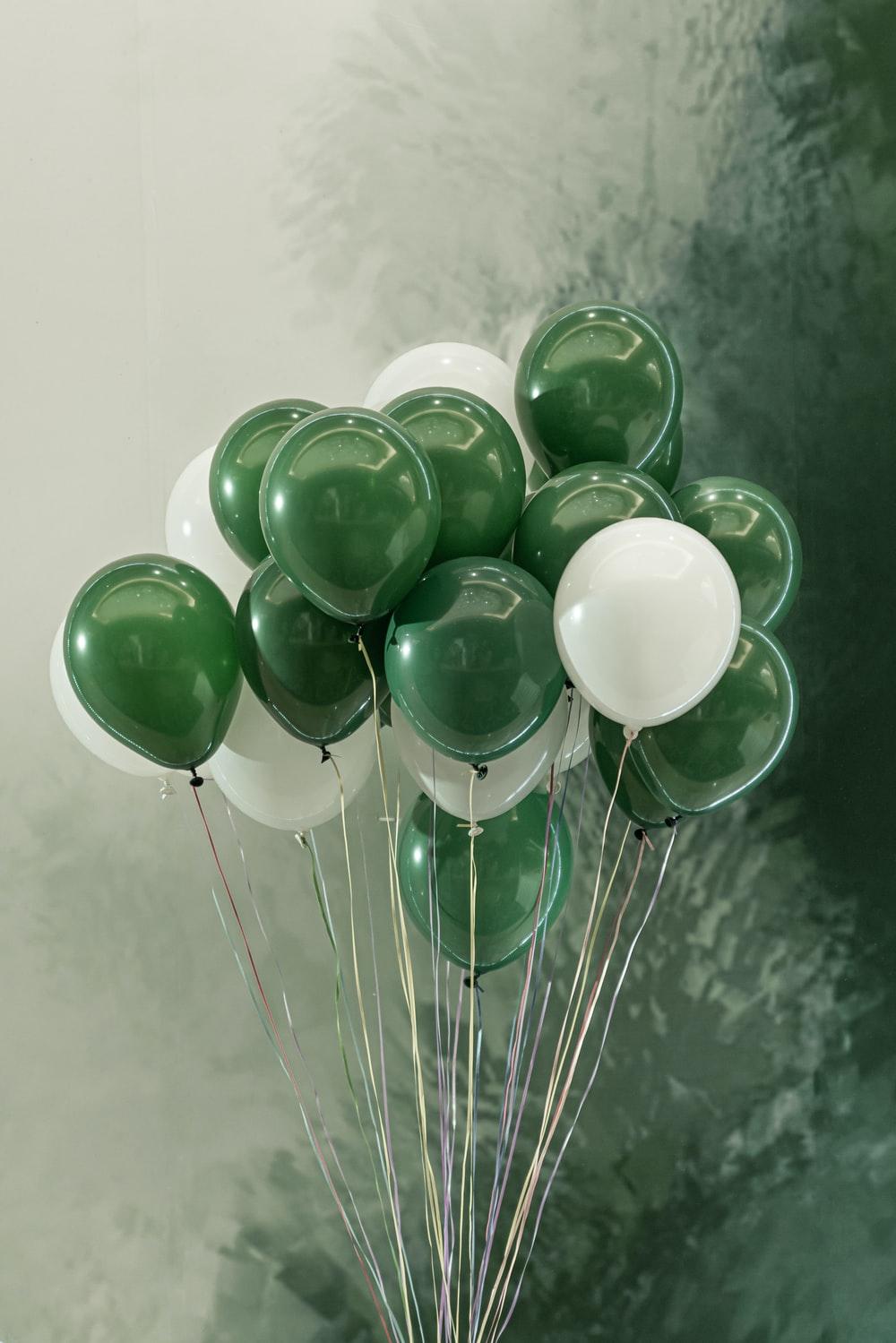 1000x1499 green and white balloons photo