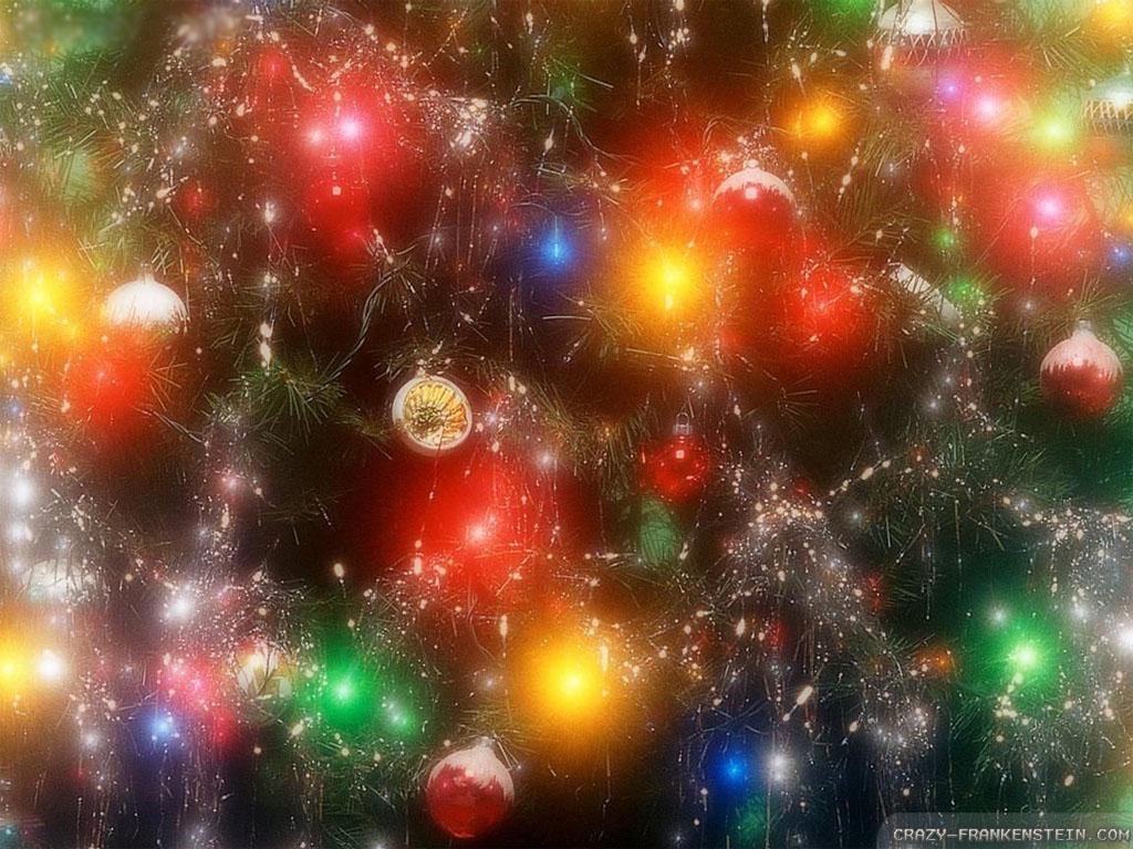 1024x768 Christmas Lights wallpaper 2