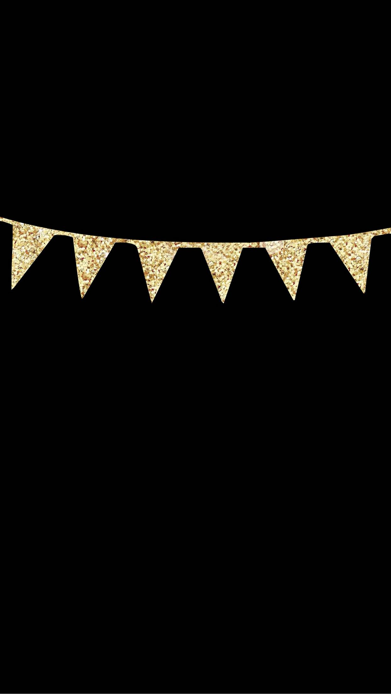 1244x2208 Gold Glitter