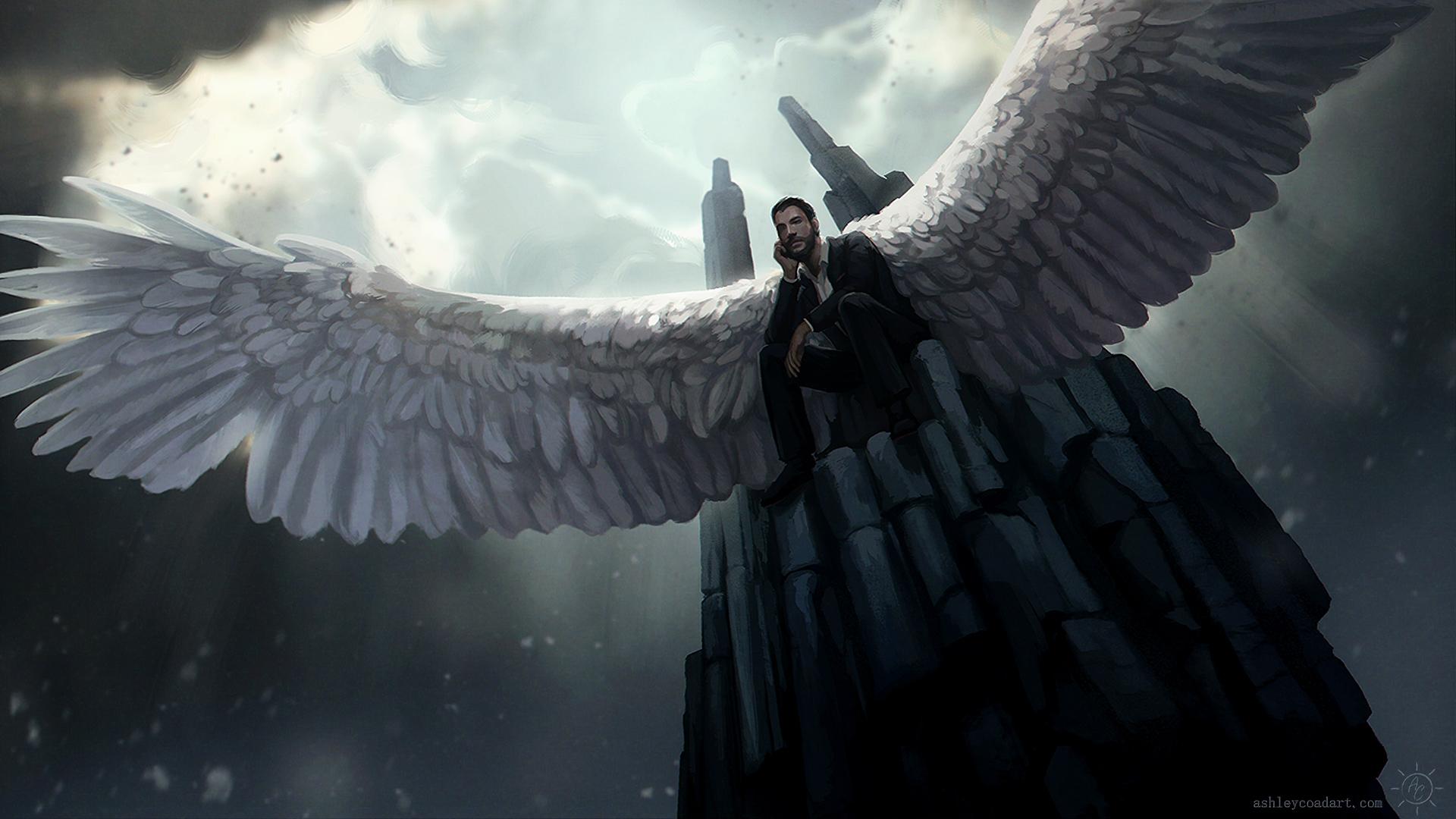 1920x1080 Cute Angel Wings Wallpaper iPhone