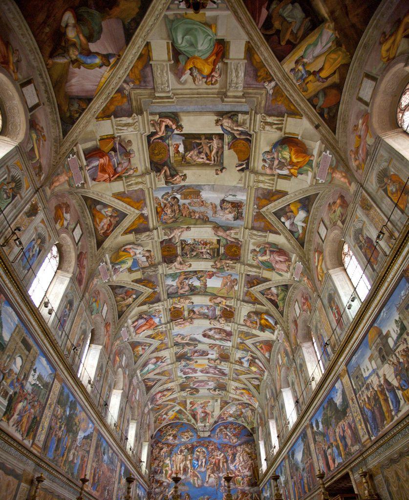 837x1024 Sistine Chapel City. A sneaky one of the Sistine