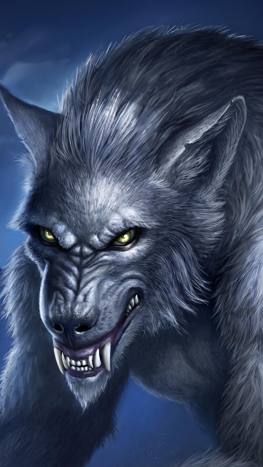 1080x1920 Dark Werewolf (1080x1920) Wallpaper