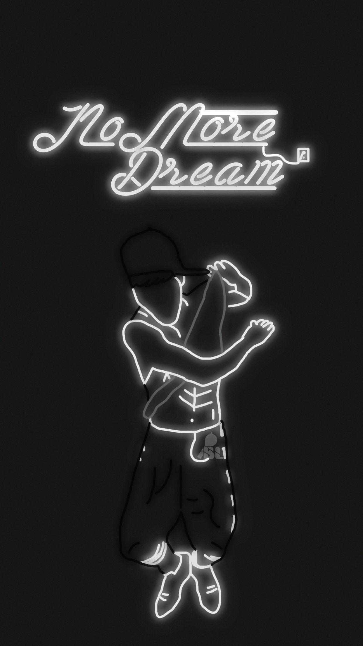 1242x2208 BTS No More Dream Wallpaper