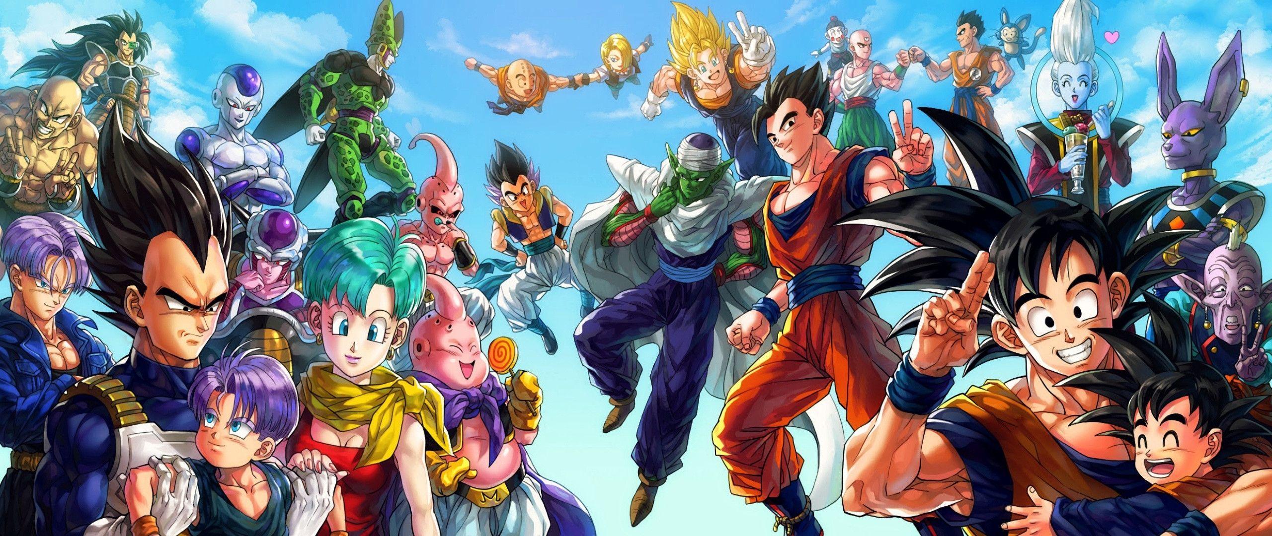 Dbz Dual Monitor Wallpapers Top Free Dbz Dual Monitor Backgrounds Wallpaperaccess