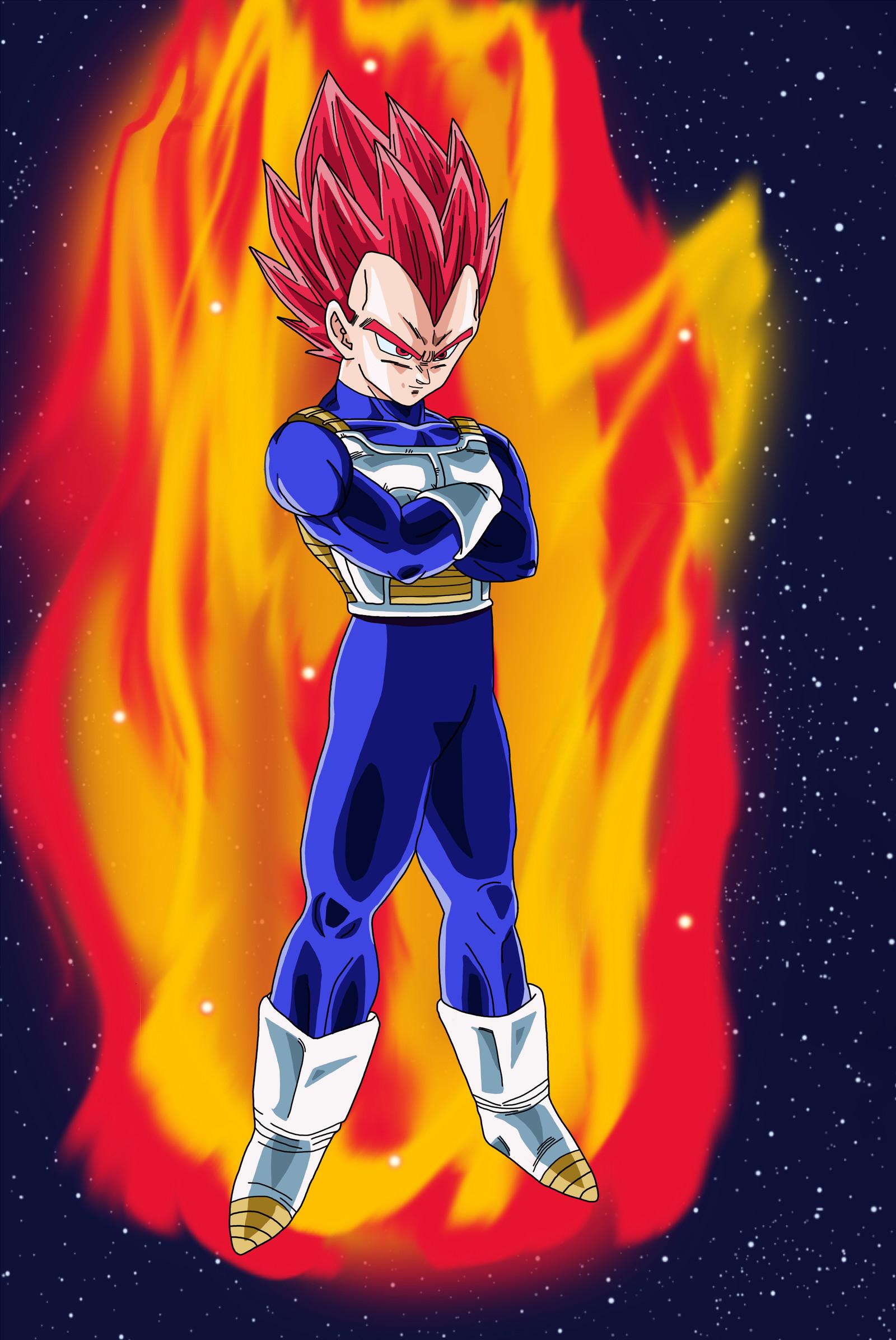 1600x2392 Vegeta Super Saiyan God