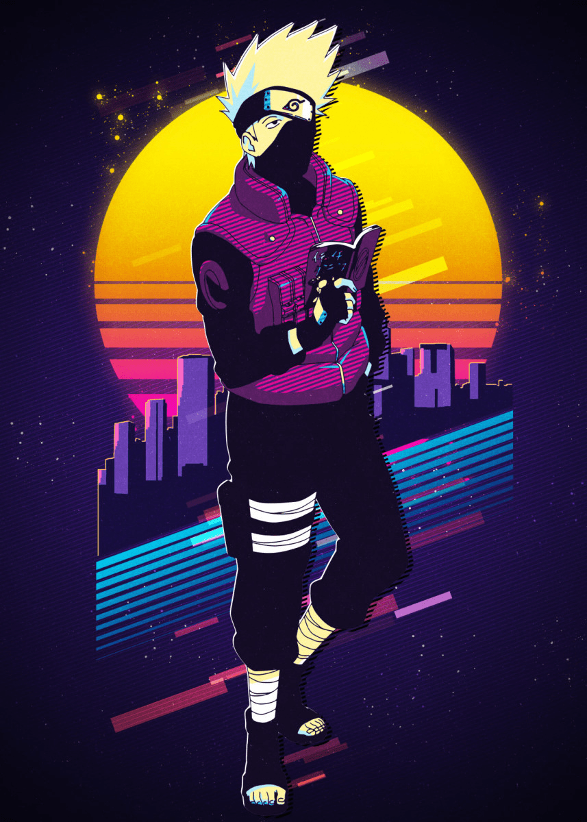 857x1200 KAKASHI HATAKE' Poster by arif purnomo. Displate. Kakashi hatake, Kakashi, Naruto wallpaper