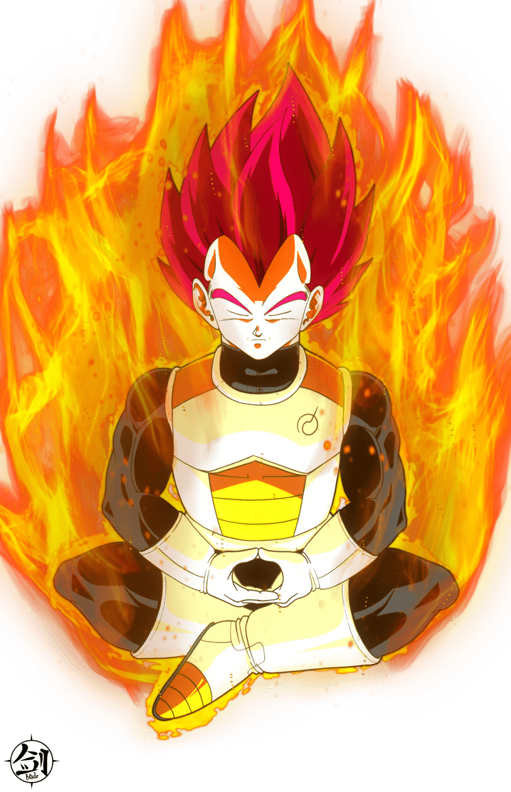 vegeta god manga