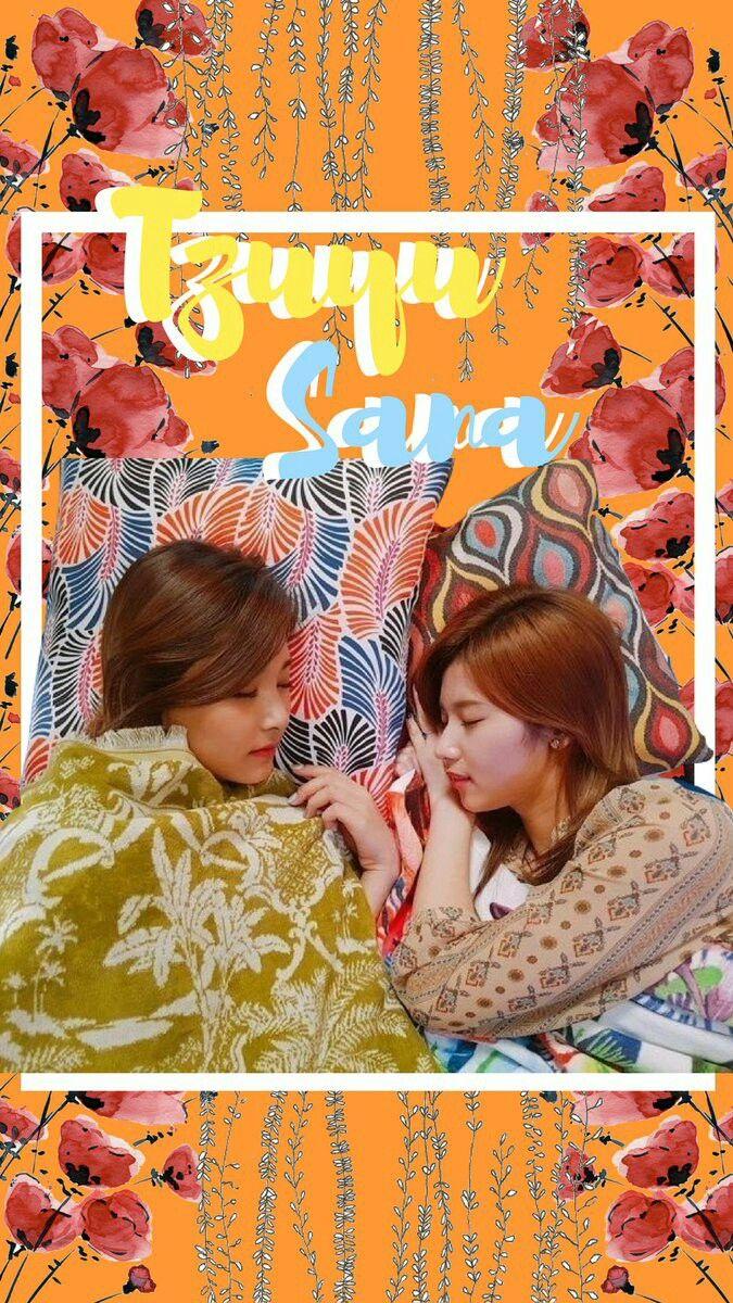 675x1200 Twice sana x Tzuyu satzu wallpaper lockscreen. Wallpaper, Kpop wallpaper, Lock screen wallpaper